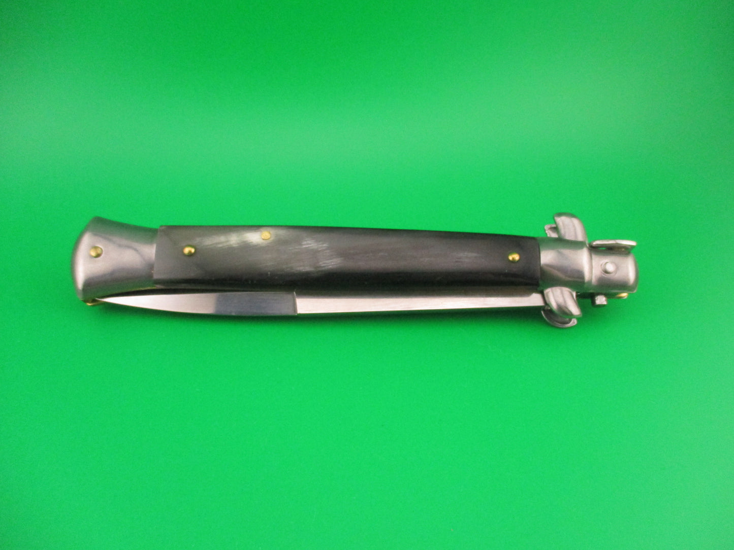 FRANK B ITALY 28cm Italian 11 inch Bayonet Horn swivel bolster automatic knife