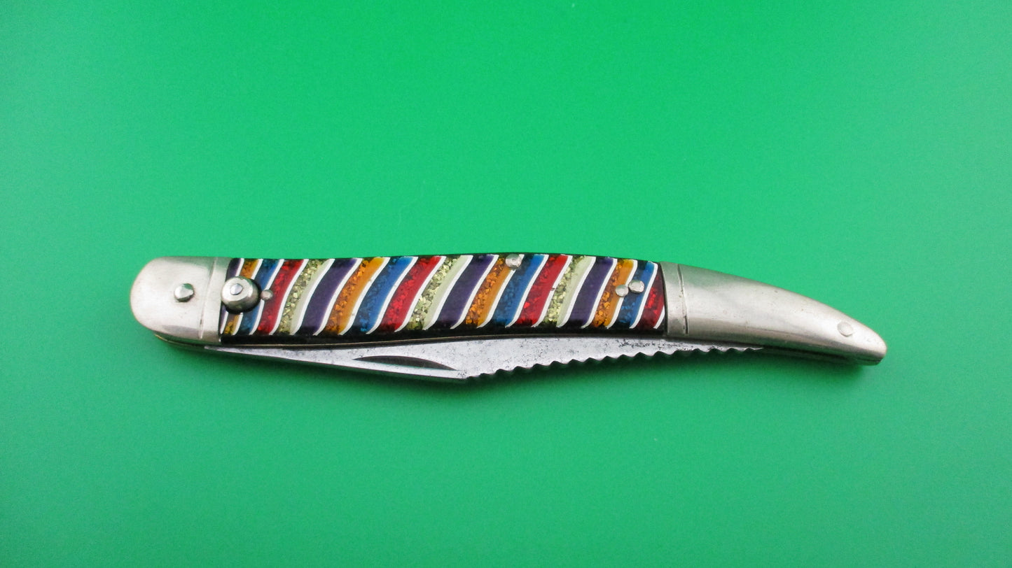 z Queen KUTMASTER Converted Toothpick Candy Color switchblade knife