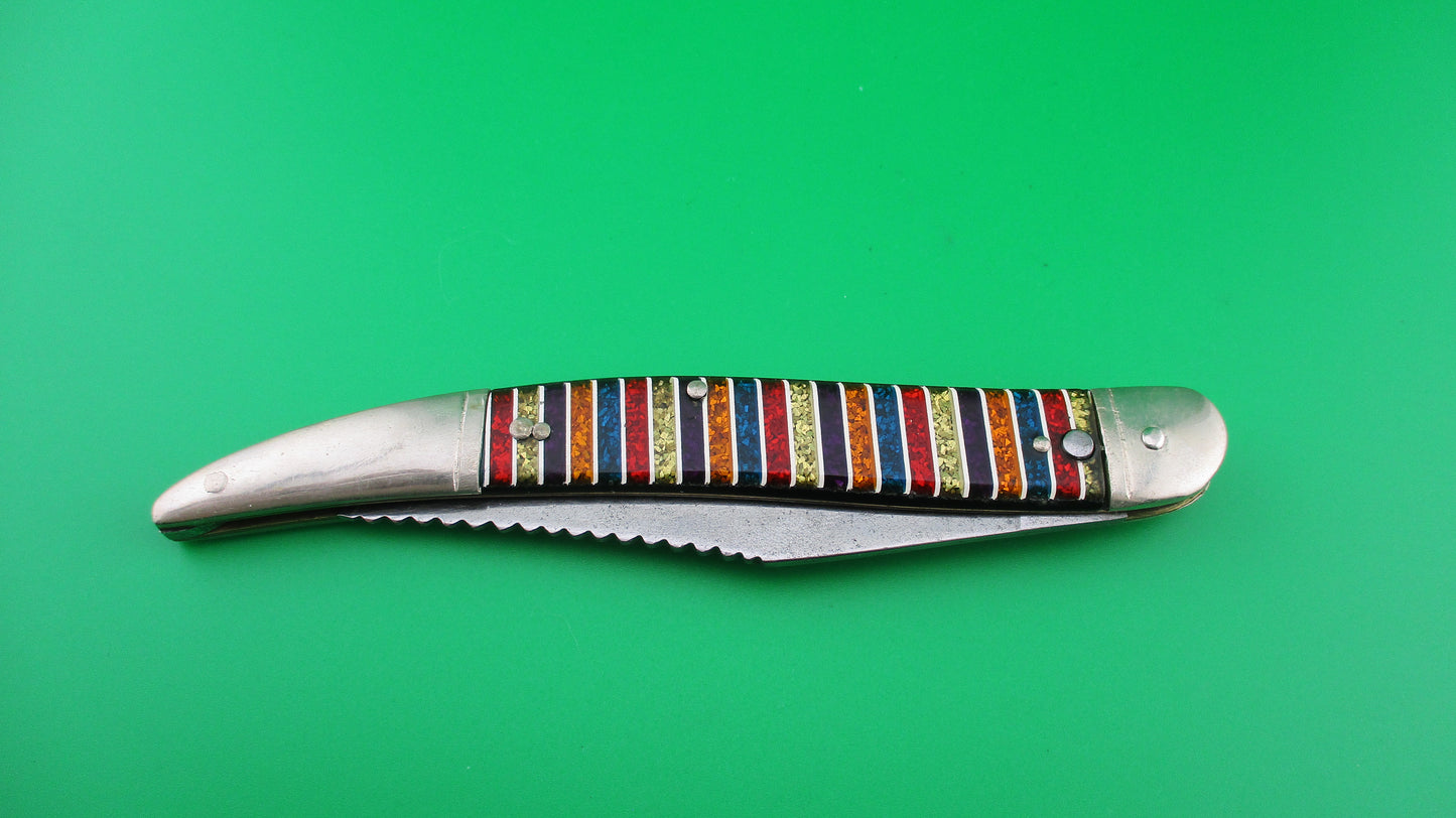z Queen KUTMASTER Converted Toothpick Candy Color switchblade knife