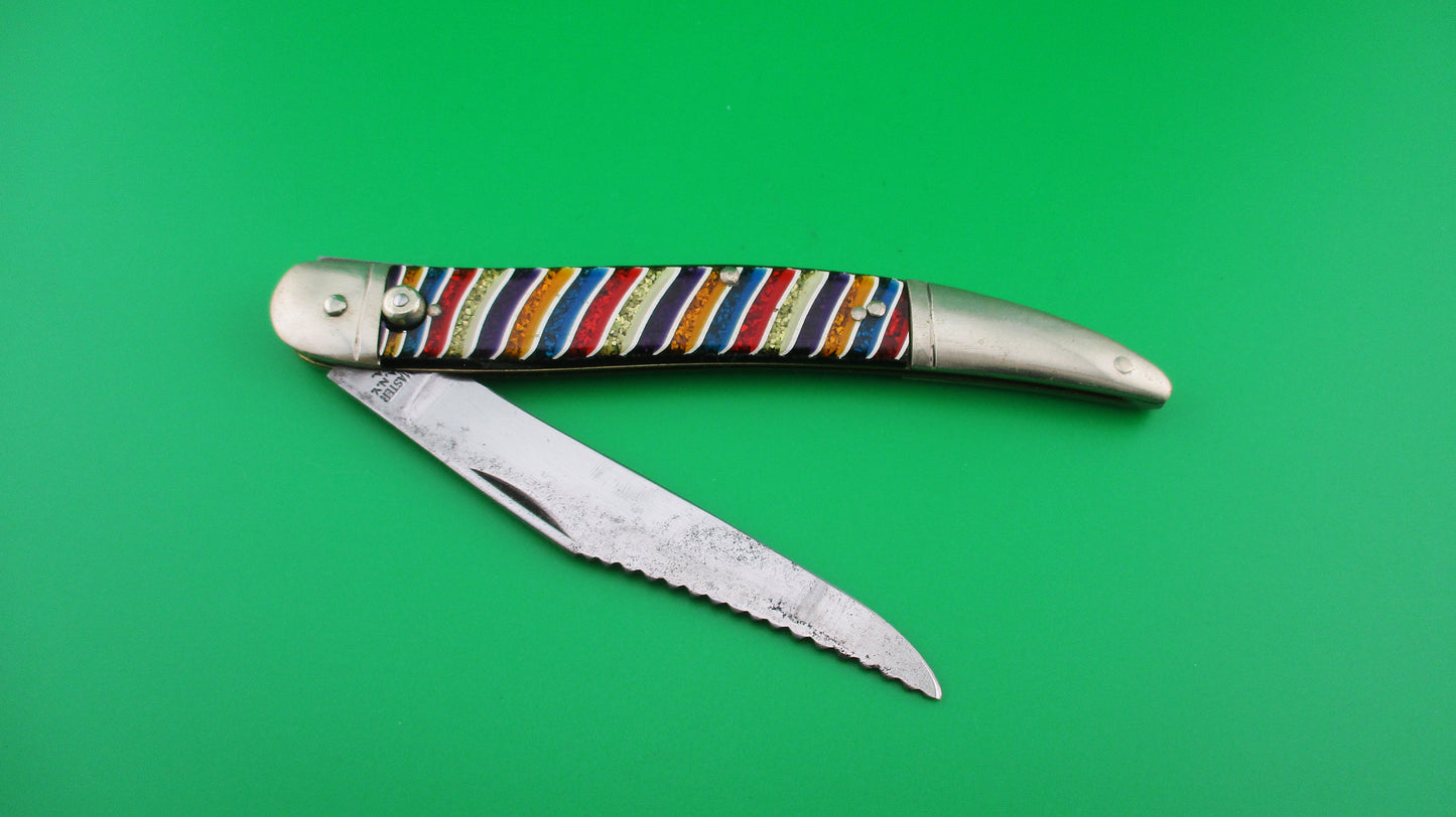 z Queen KUTMASTER Converted Toothpick Candy Color switchblade knife