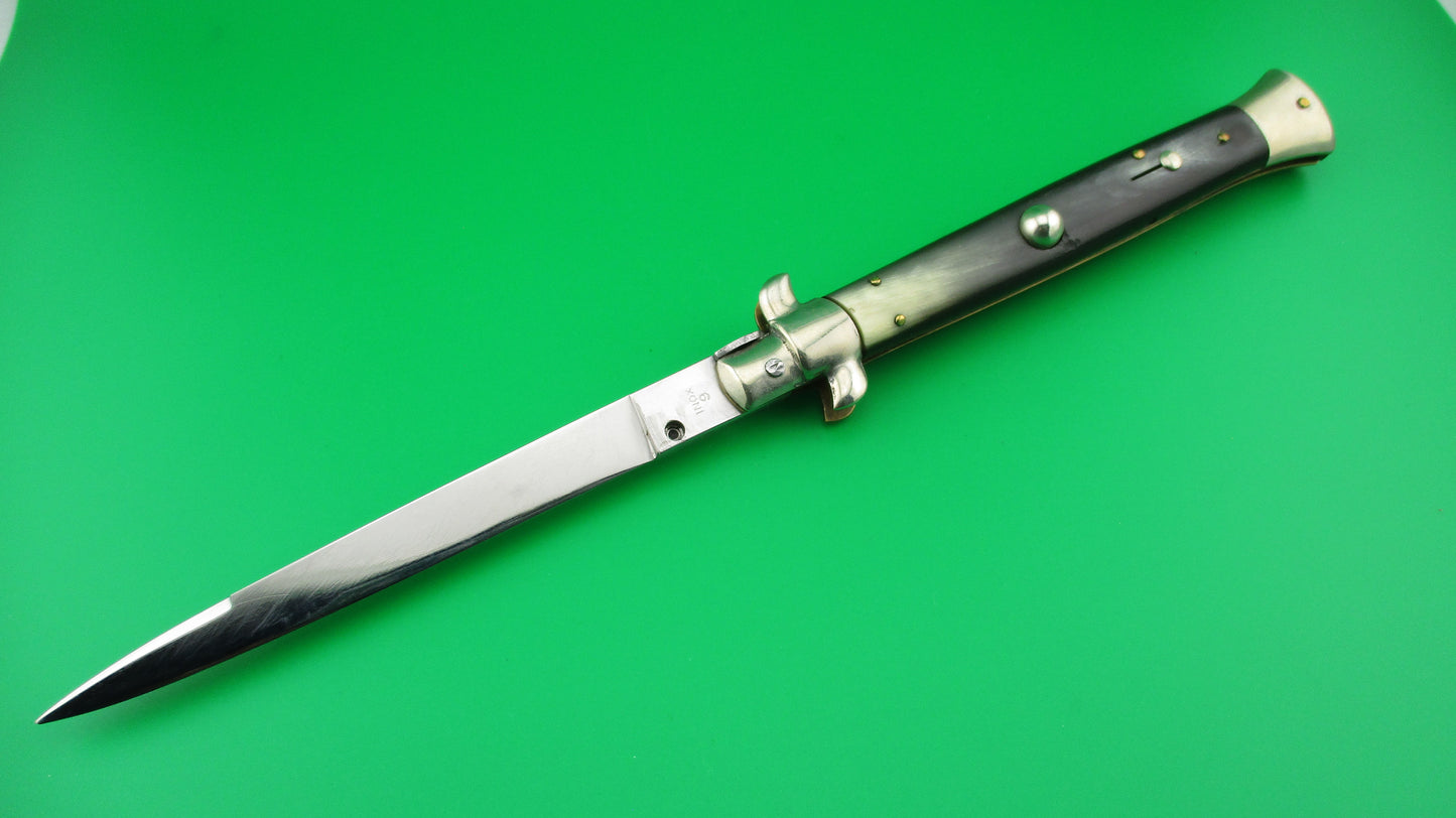 INOX 9 28cm Italian Stiletto Transitional 1960s vintage automatic knife