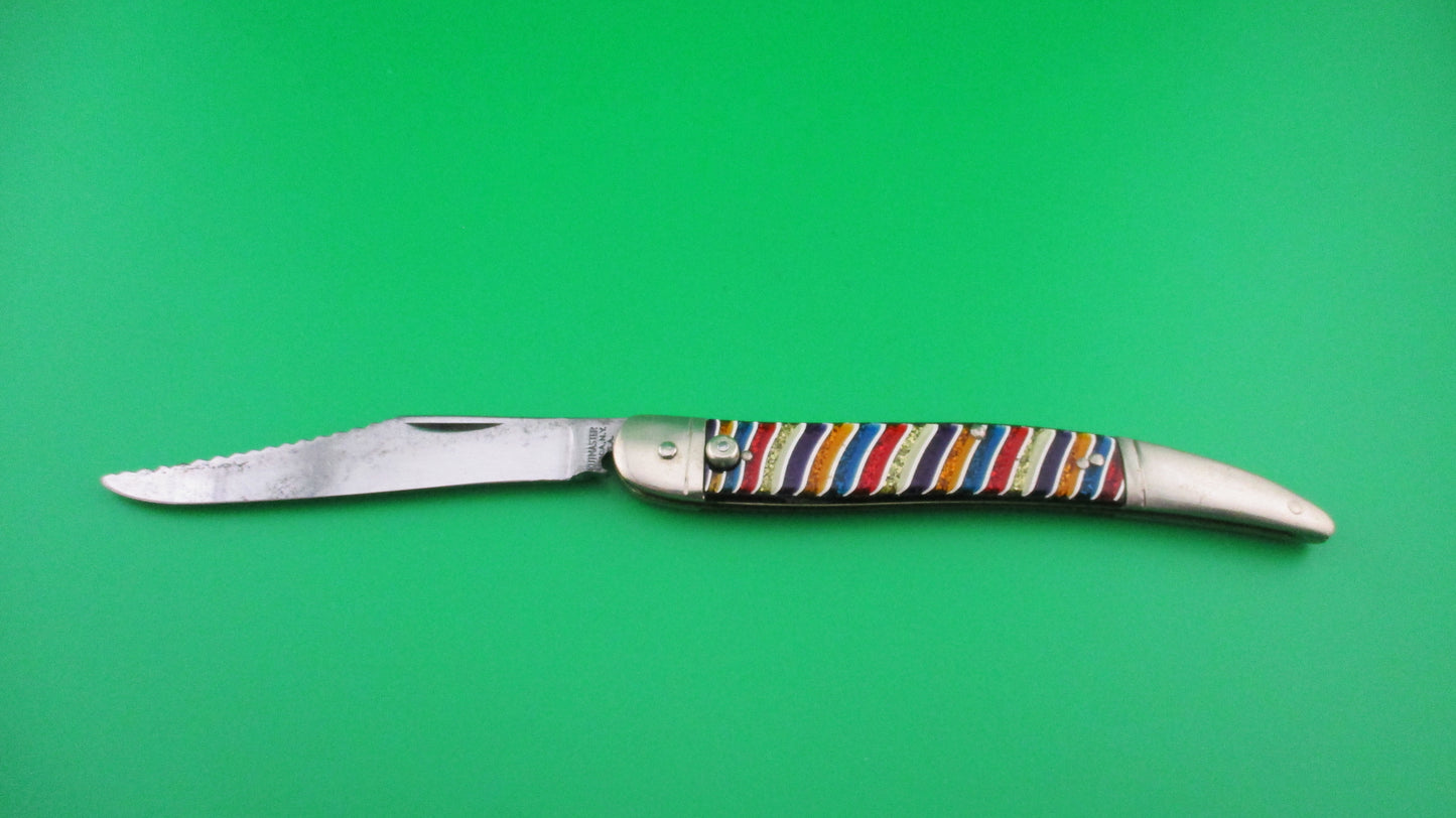 z Queen KUTMASTER Converted Toothpick Candy Color switchblade knife