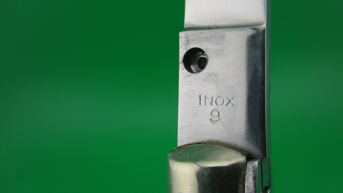 INOX 9 28cm Italian Stiletto Transitional 1960s vintage automatic knife