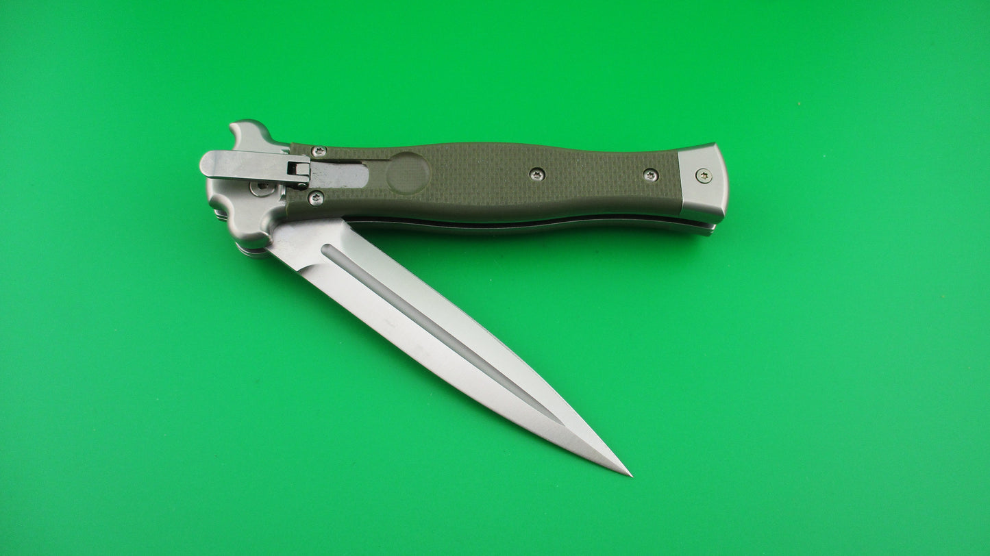 z AGA CAMPOLIN ZERO 22cm Italian Inverted leverlock automatic knife