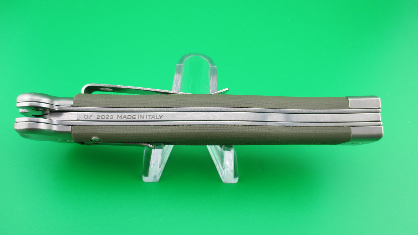 z AGA CAMPOLIN ZERO 22cm Italian Inverted leverlock automatic knife