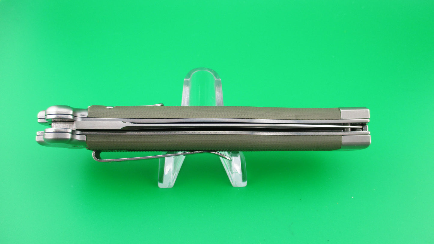 z AGA CAMPOLIN ZERO 22cm Italian Inverted leverlock automatic knife
