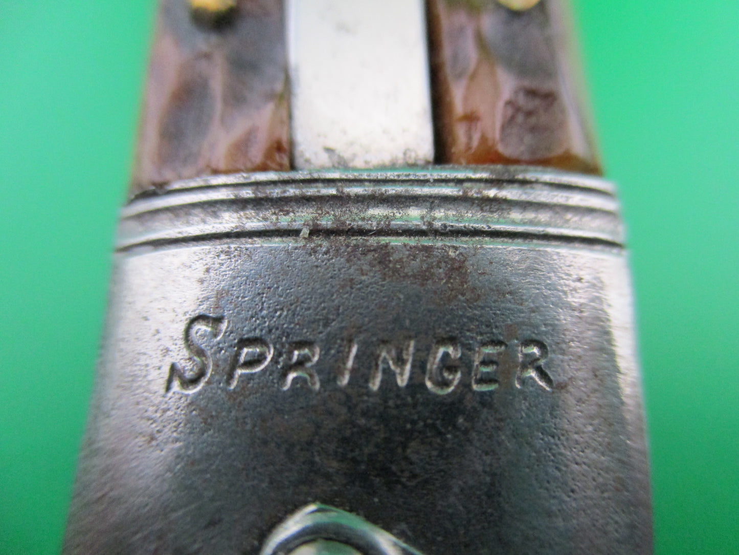 z BAZAR 1950s German Lever knife shell puller switchblade