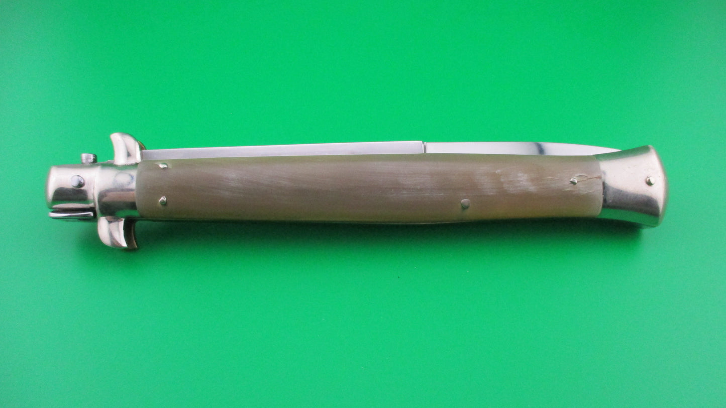 Z AGA CAMPOLIN 33cm Picklock Stiletto Honey horn NOS automatic knife
