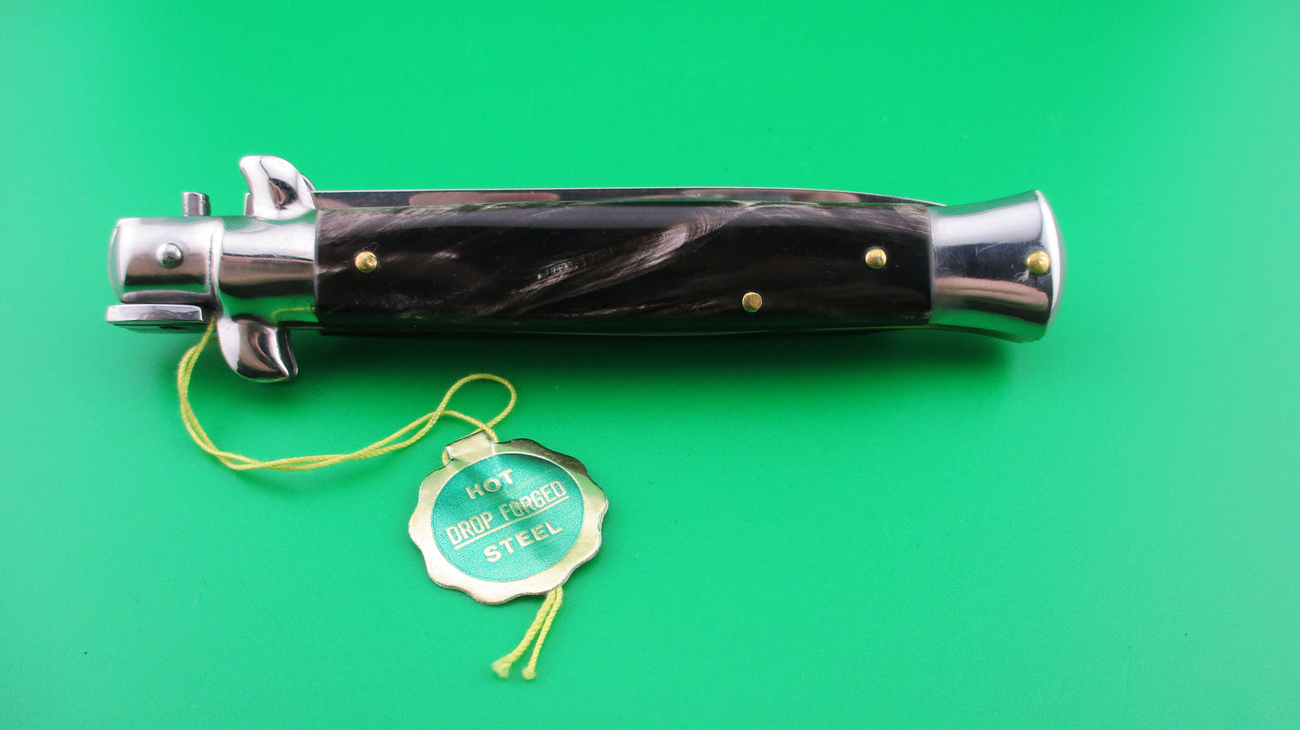 z MADE ITALY LaVespa 23cm Italian Stiletto Swivel bolster vintage switchblade knife