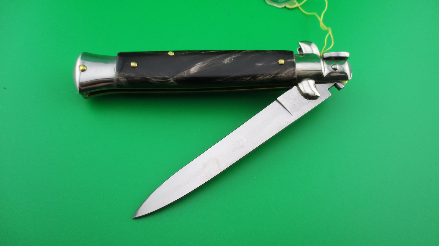z MADE ITALY LaVespa 23cm Italian Stiletto Swivel bolster vintage switchblade knife