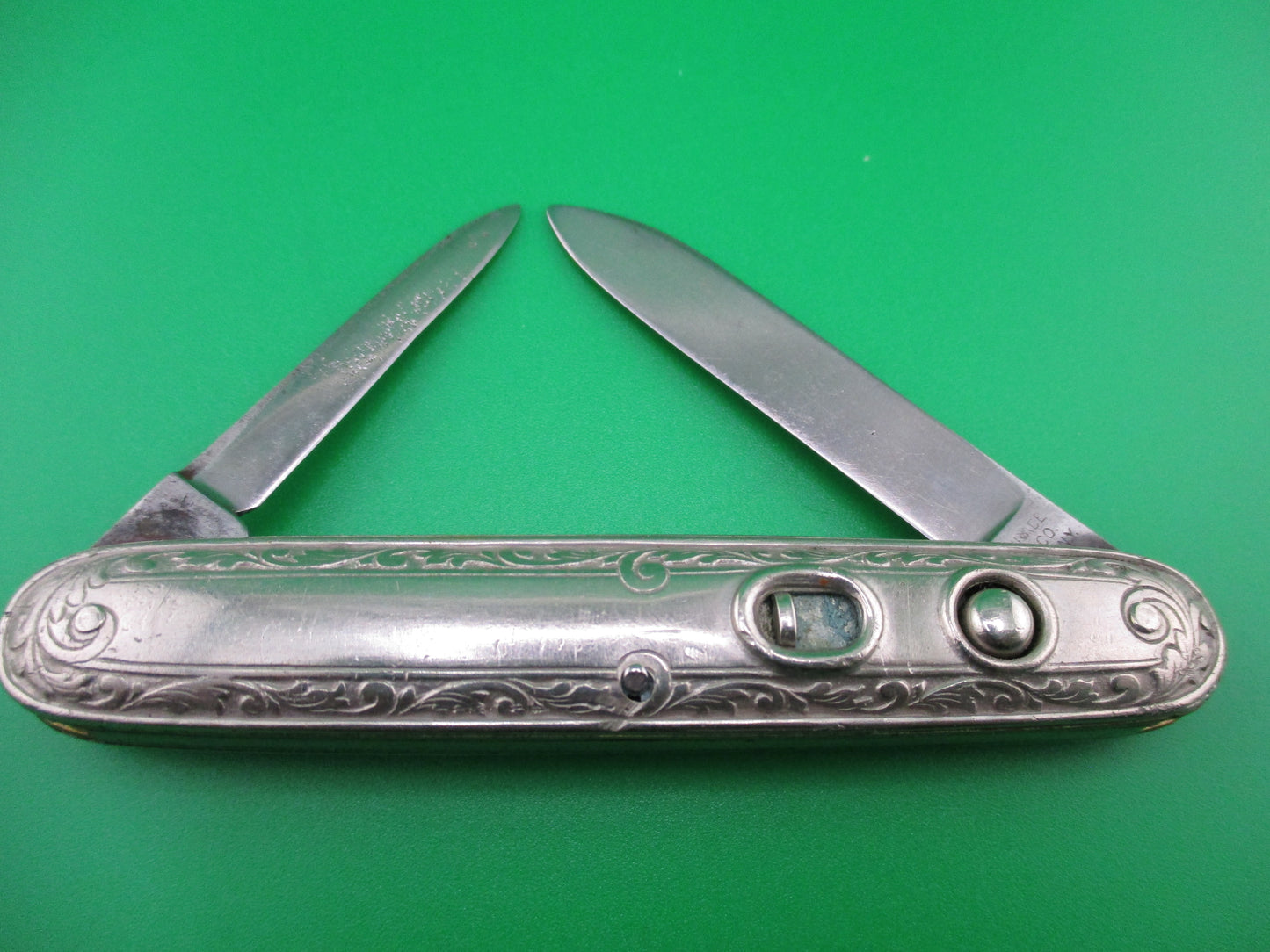 z Schrade Cut Co Sterling Silver medium Double