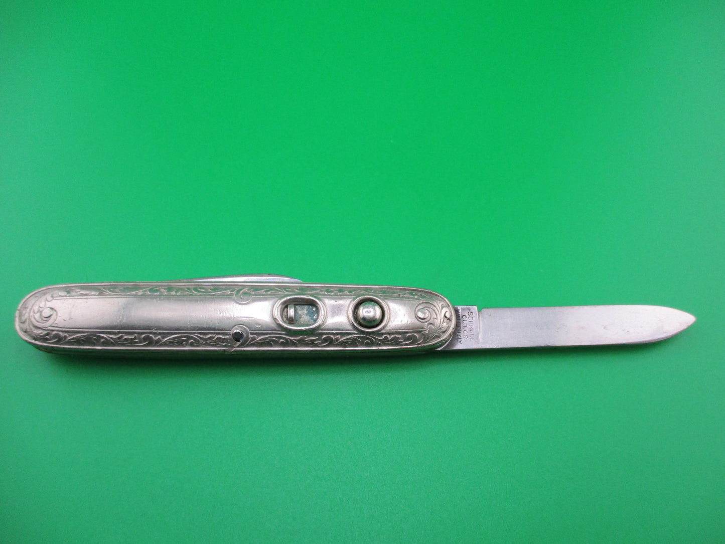 z Schrade Cut Co Sterling Silver medium Double