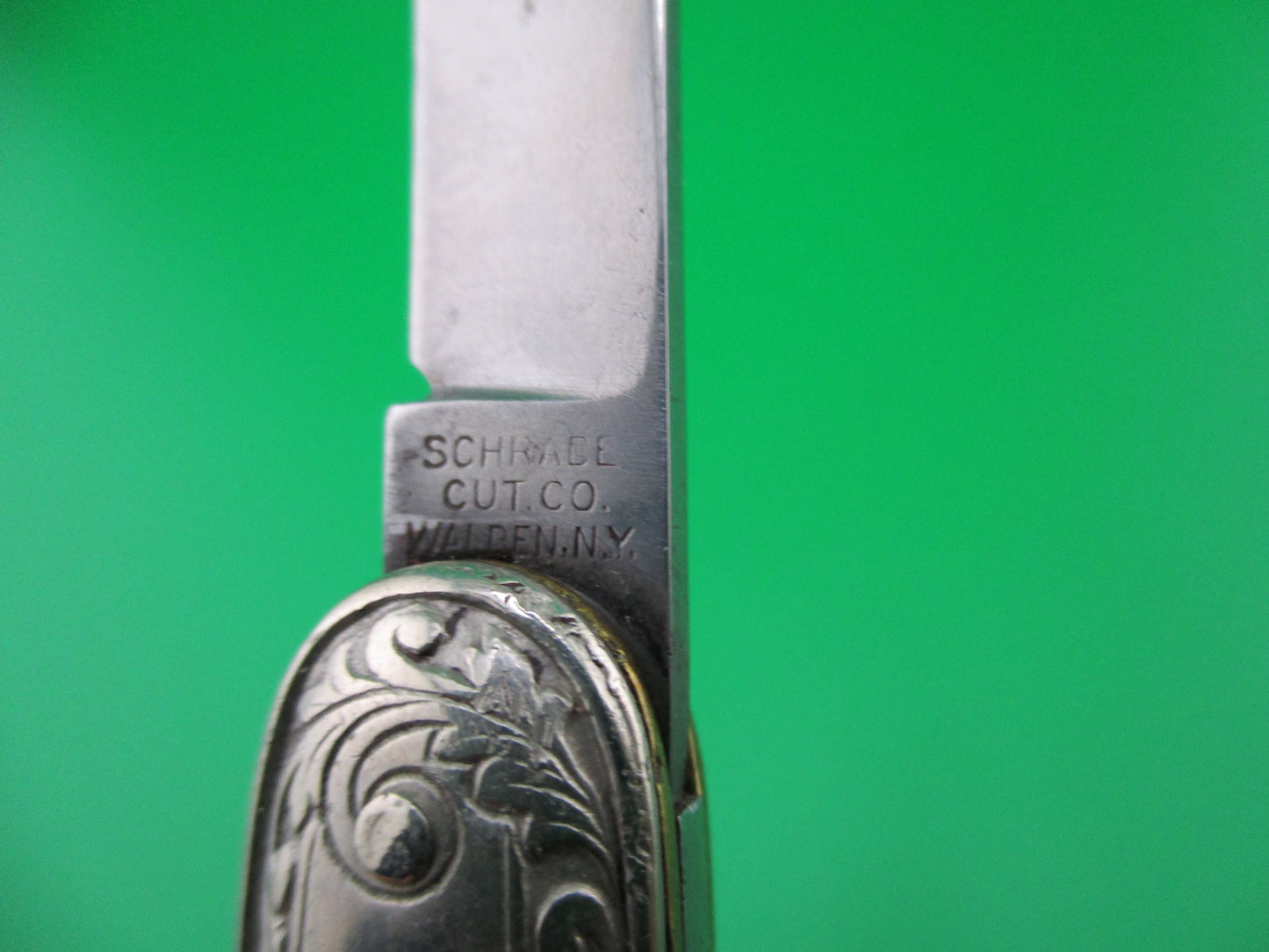 z Schrade Cut Co Sterling Silver medium Double