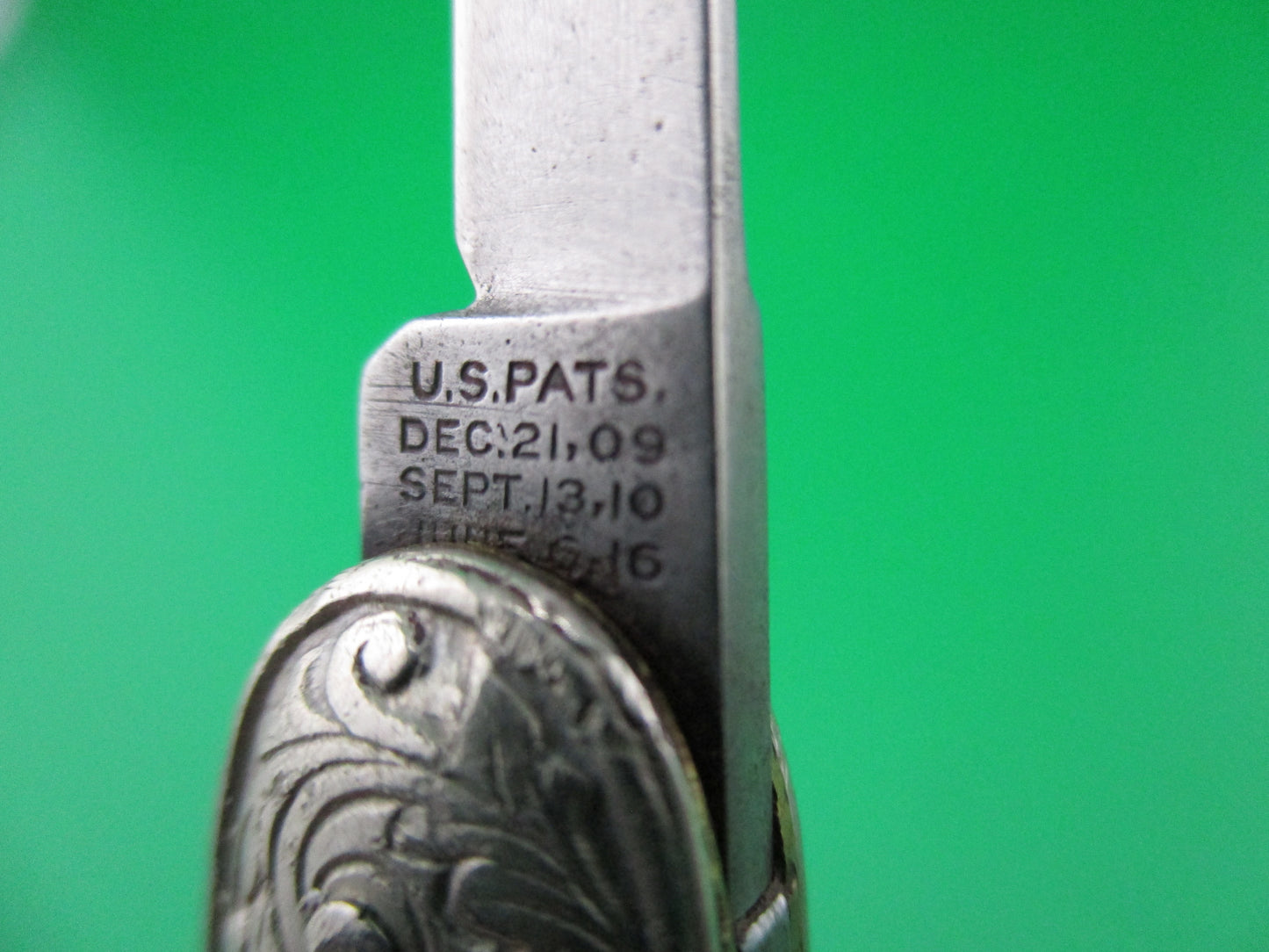 z Schrade Cut Co Sterling Silver medium Double