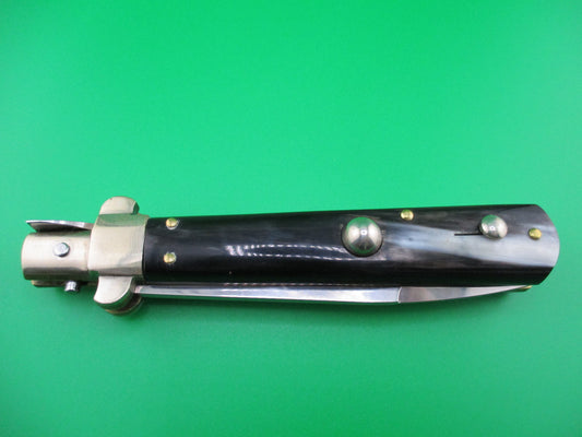 z Renzo Pascotto Italian 10 inch Frosolone style switchblade