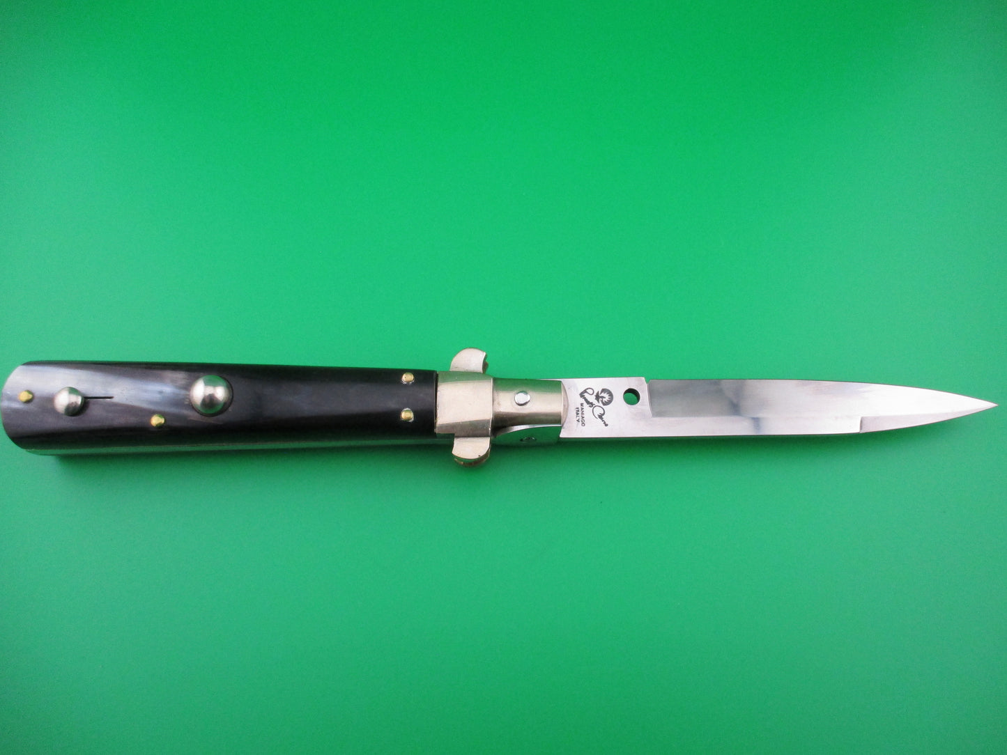 z Renzo Pascotto Italian 10 inch Frosolone style switchblade