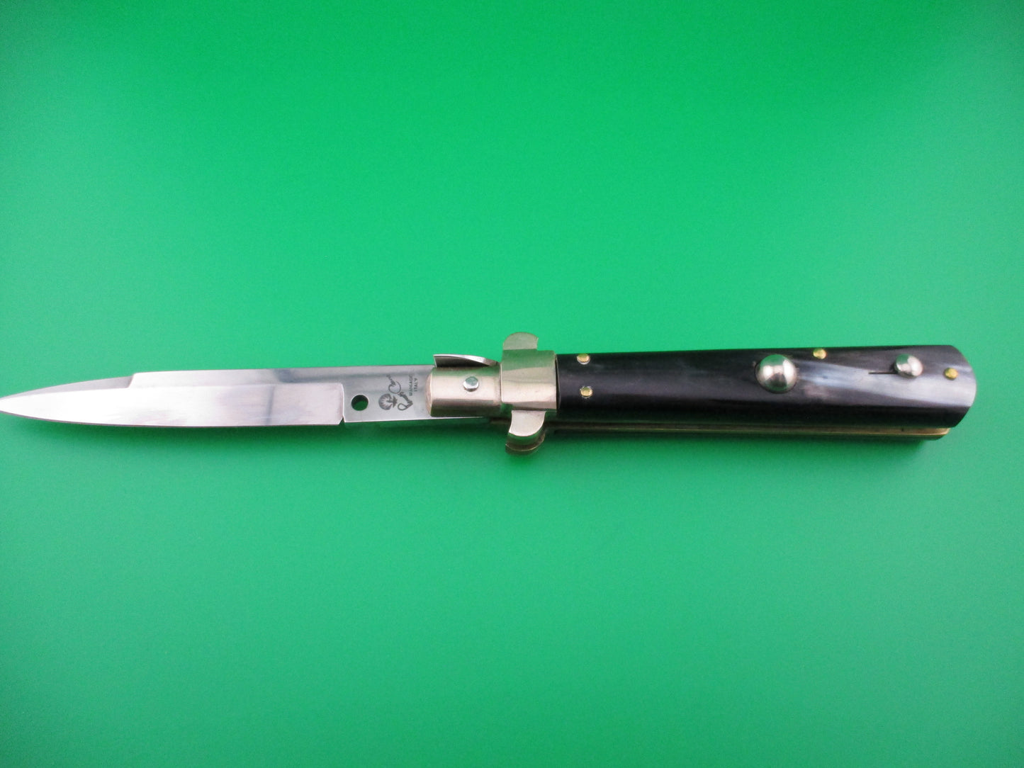 z Renzo Pascotto Italian 10 inch Frosolone style switchblade