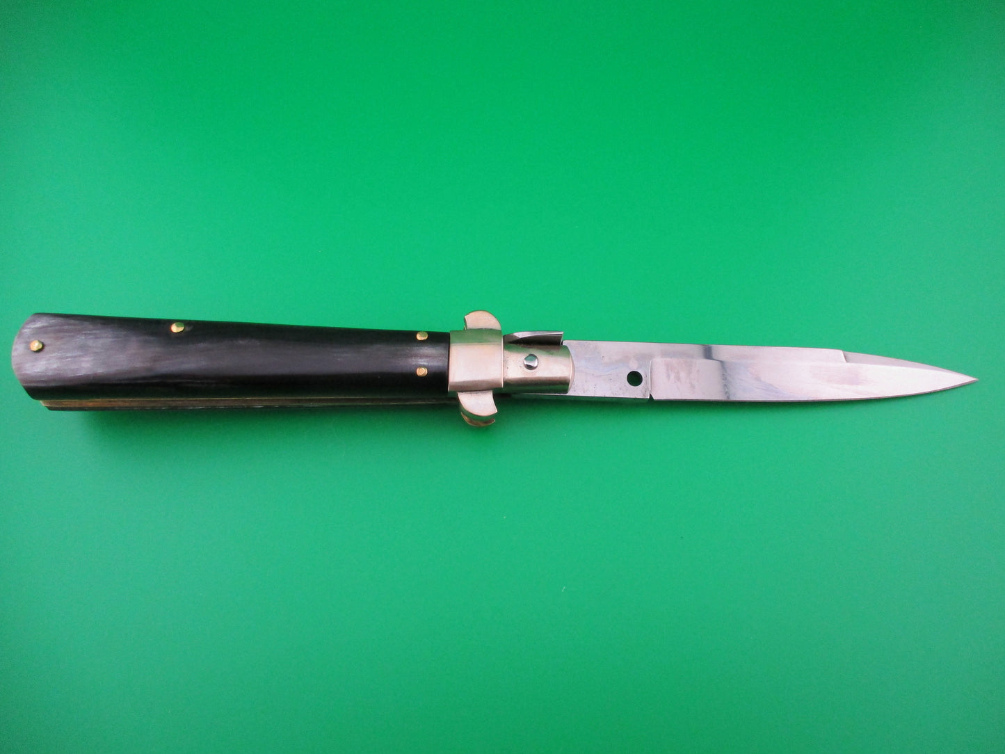 z Renzo Pascotto Italian 10 inch Frosolone style switchblade