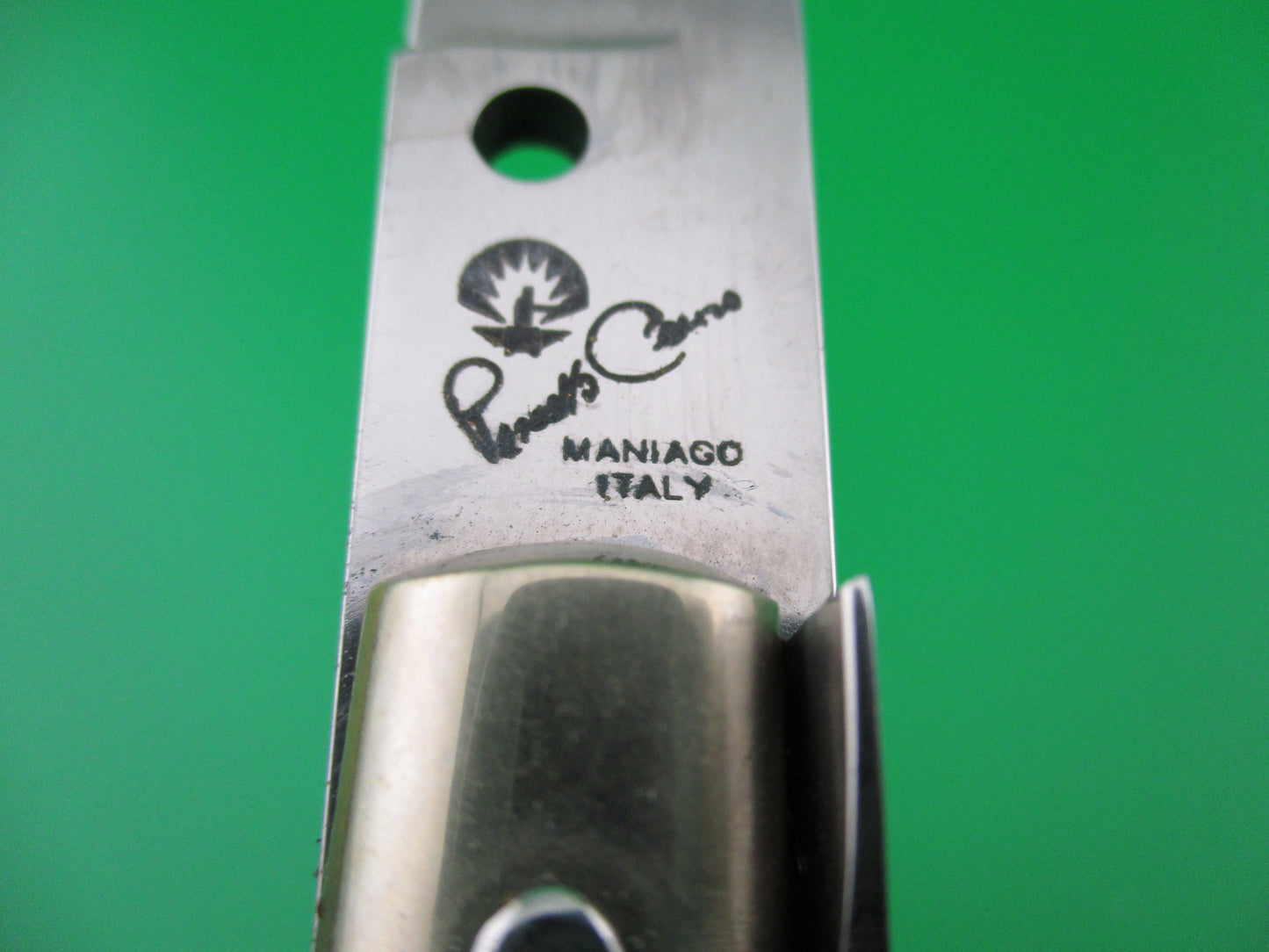 z Renzo Pascotto Italian 10 inch Frosolone style switchblade