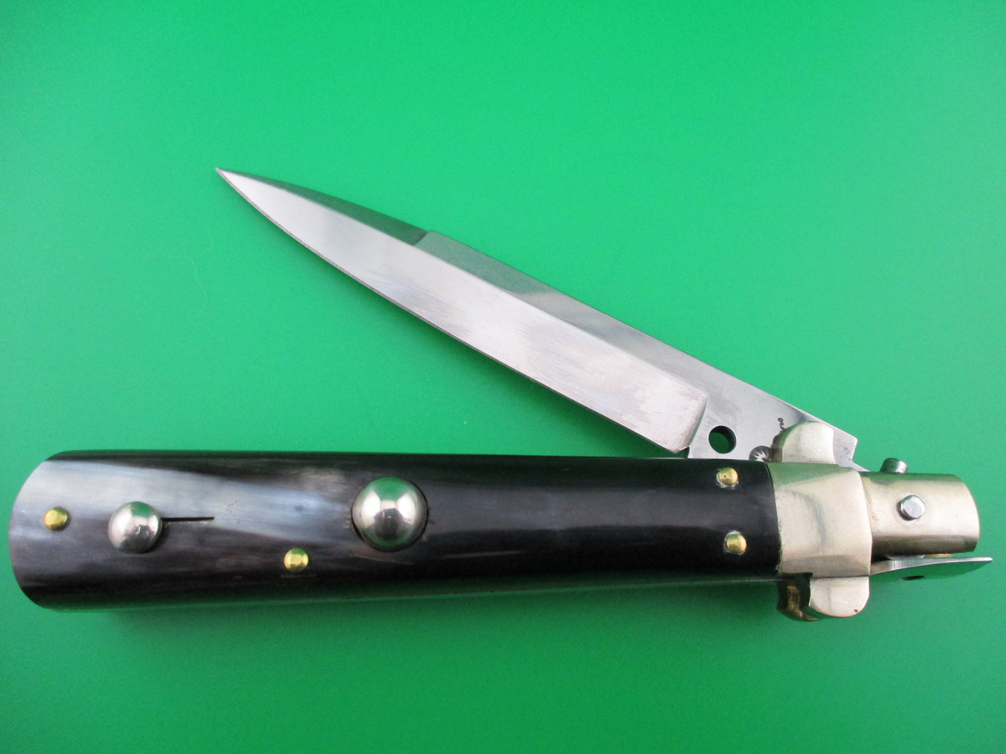 z Renzo Pascotto Italian 10 inch Frosolone style switchblade