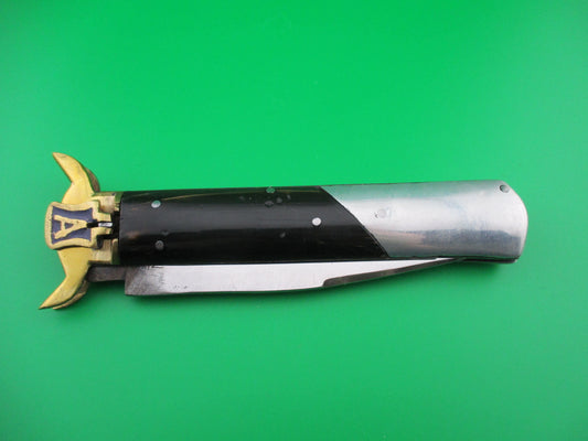 z Indian Lever knife RGN Horn Aluminum