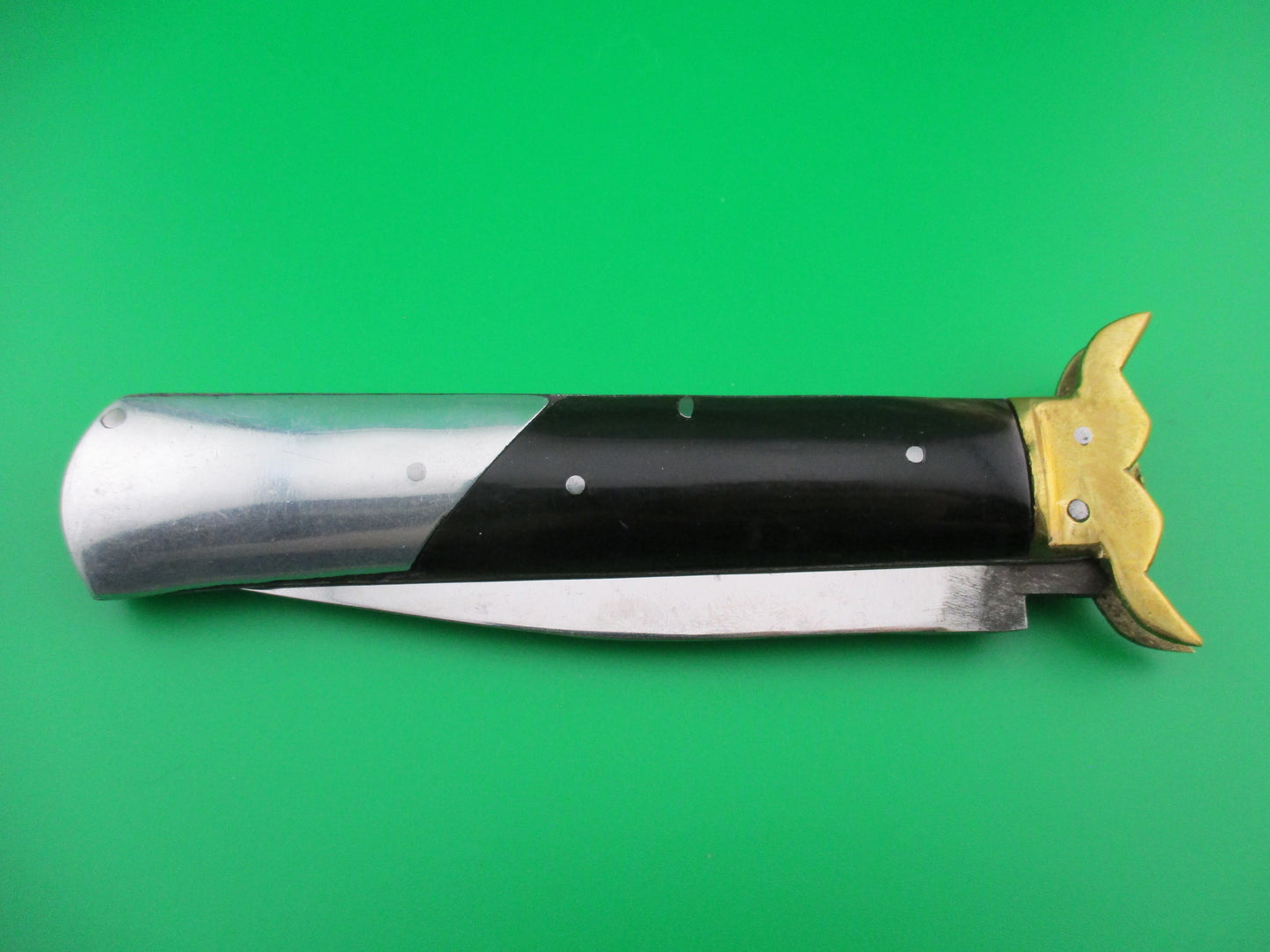 z Indian Lever knife RGN Horn Aluminum