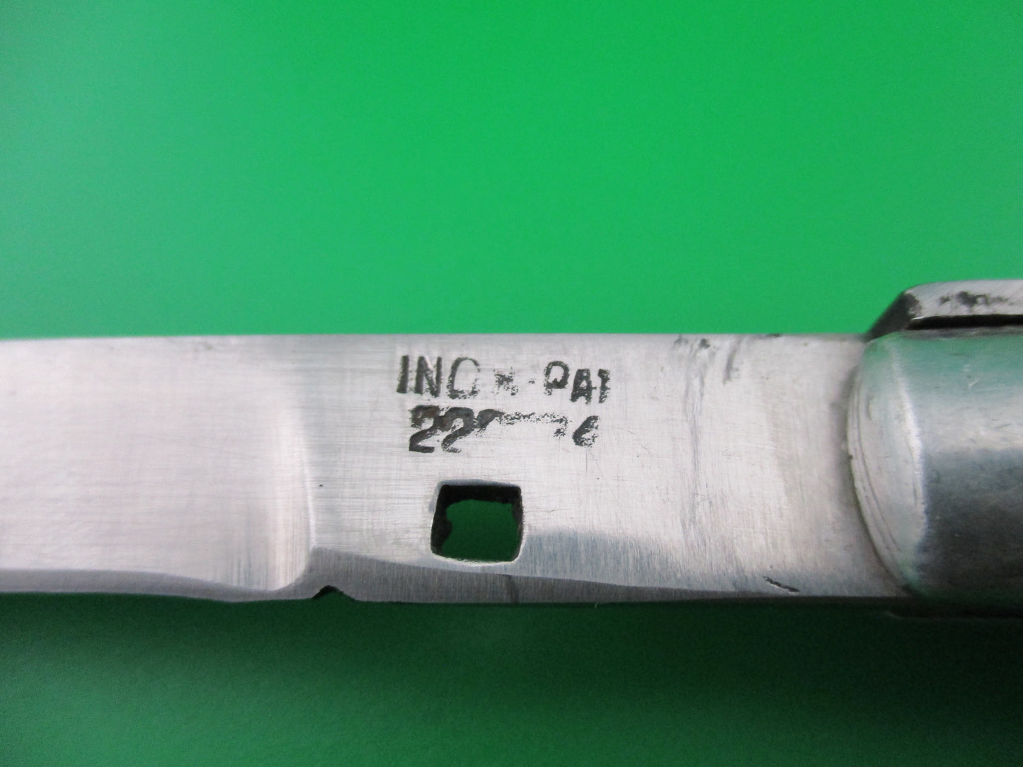 z INOX Spanish 10 inch stiletto Aluminum swivel bolster automatic knife