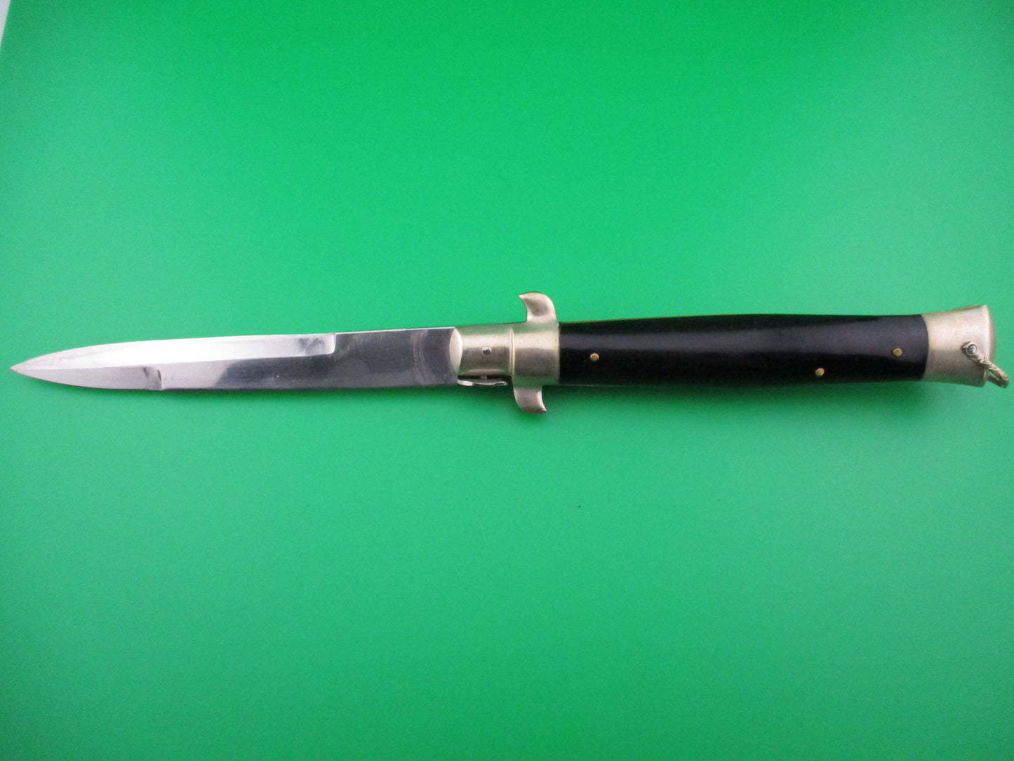 z STAINLESS STEEL 27cm Japanese vintage picklock black with lanyard