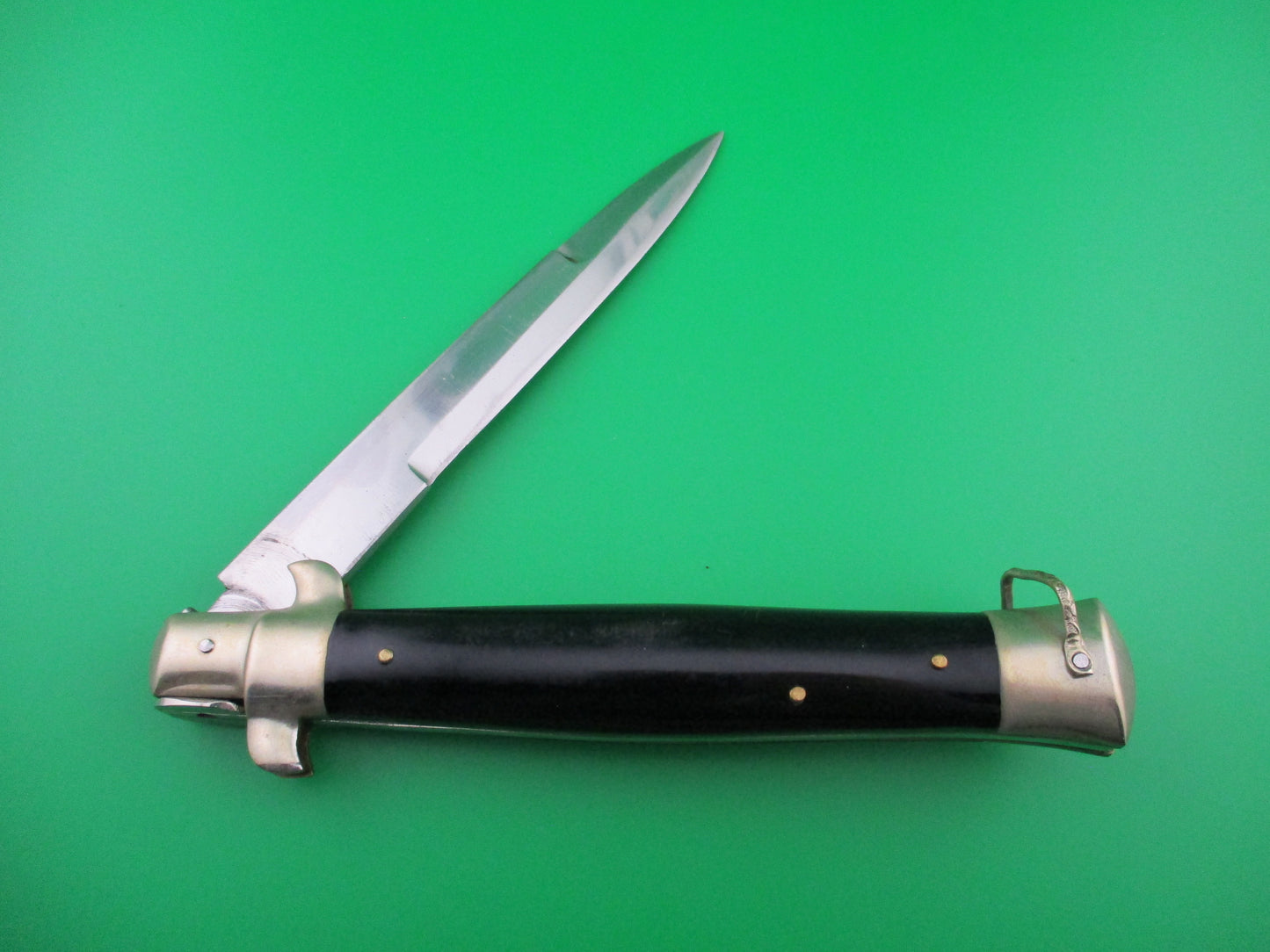 z STAINLESS STEEL 27cm Japanese vintage picklock black with lanyard