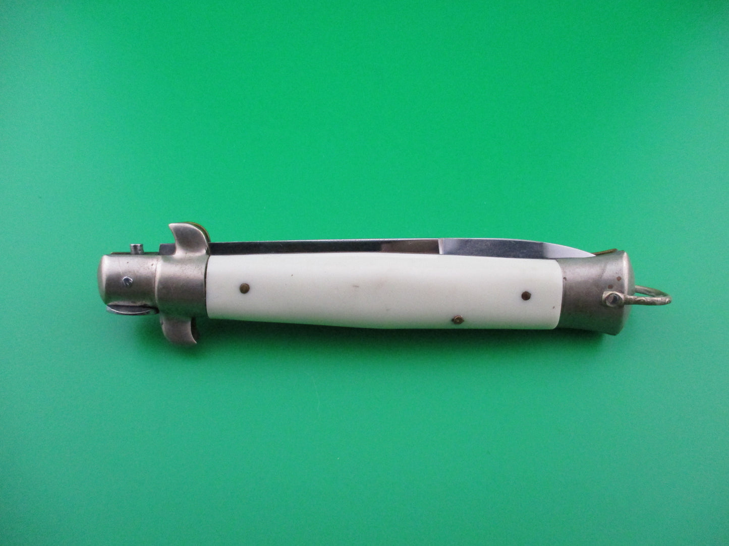 z STAINLESS STEEL 23cm Japanese picklock white switchblade