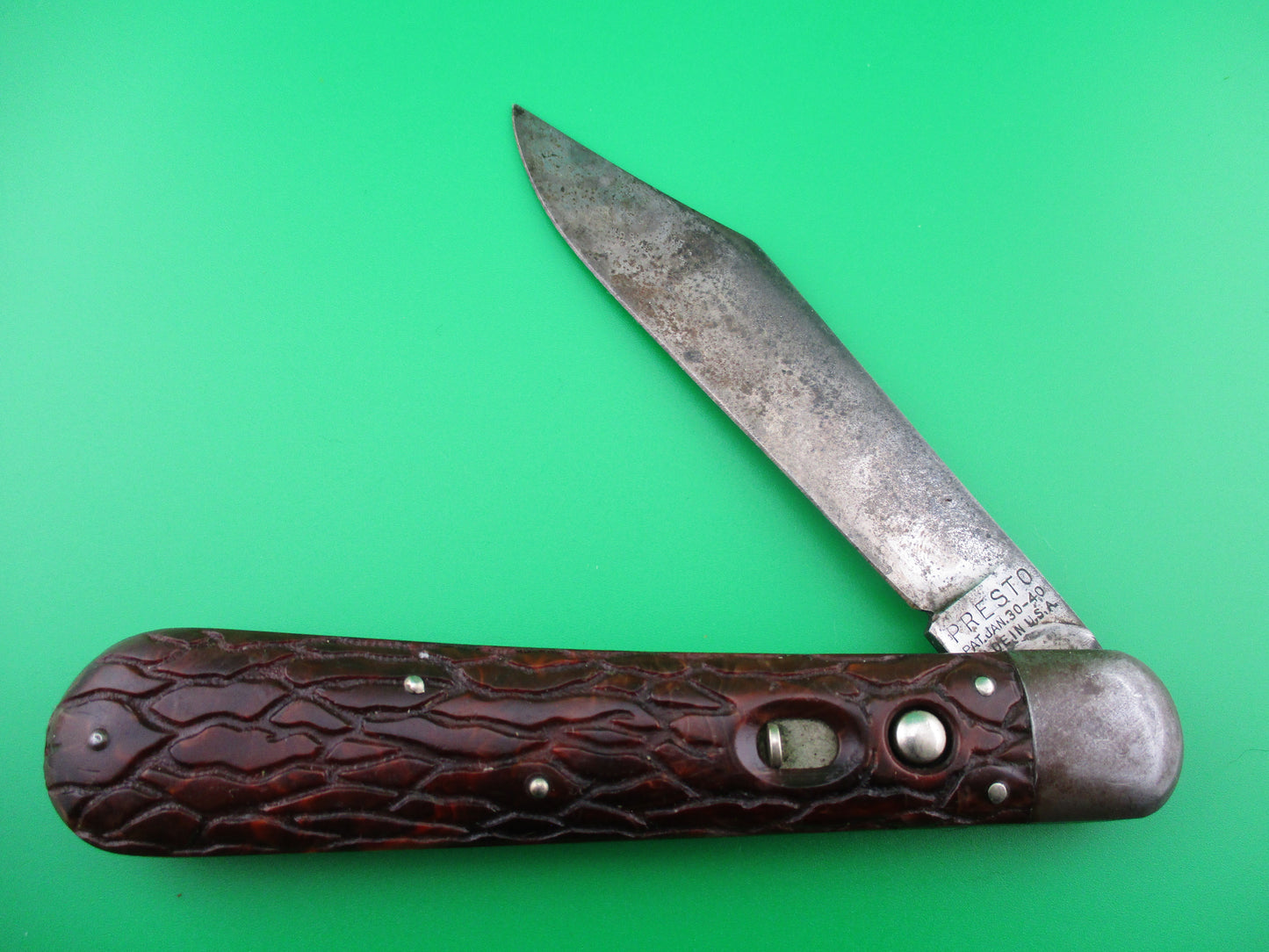 z Presto Large Hunter Brain wormgroove switchblade