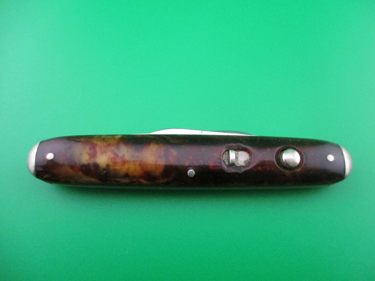 Schrade Cut Co Tortoise cell medium double switchblade