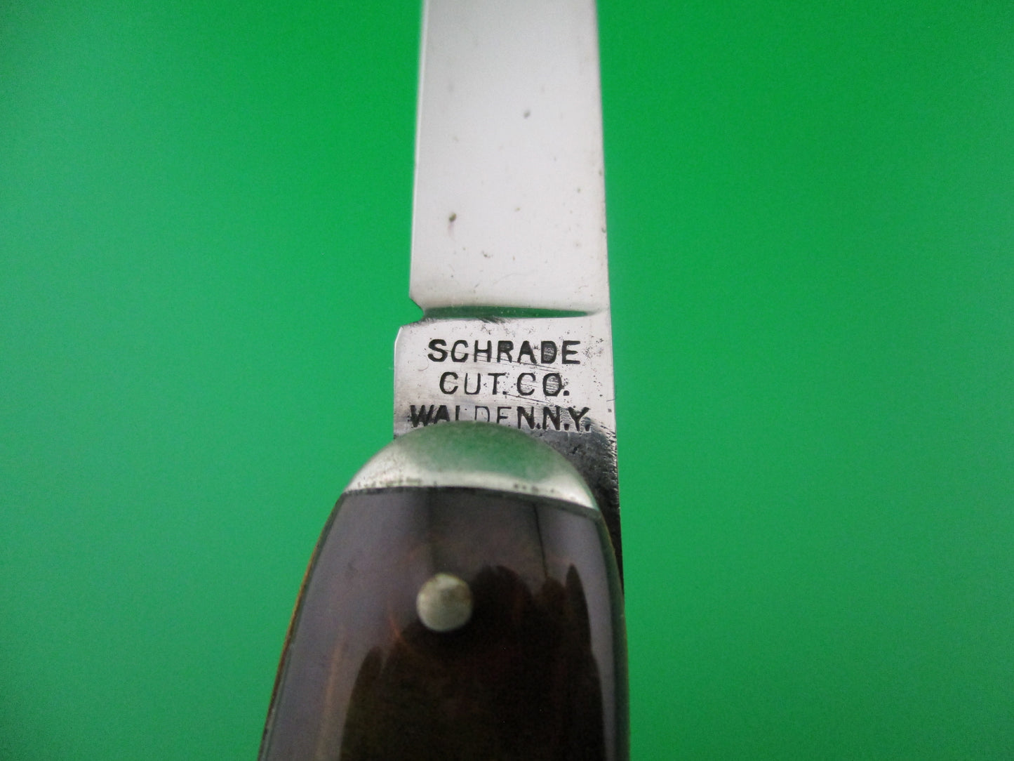 Schrade Cut Co Tortoise cell medium double switchblade