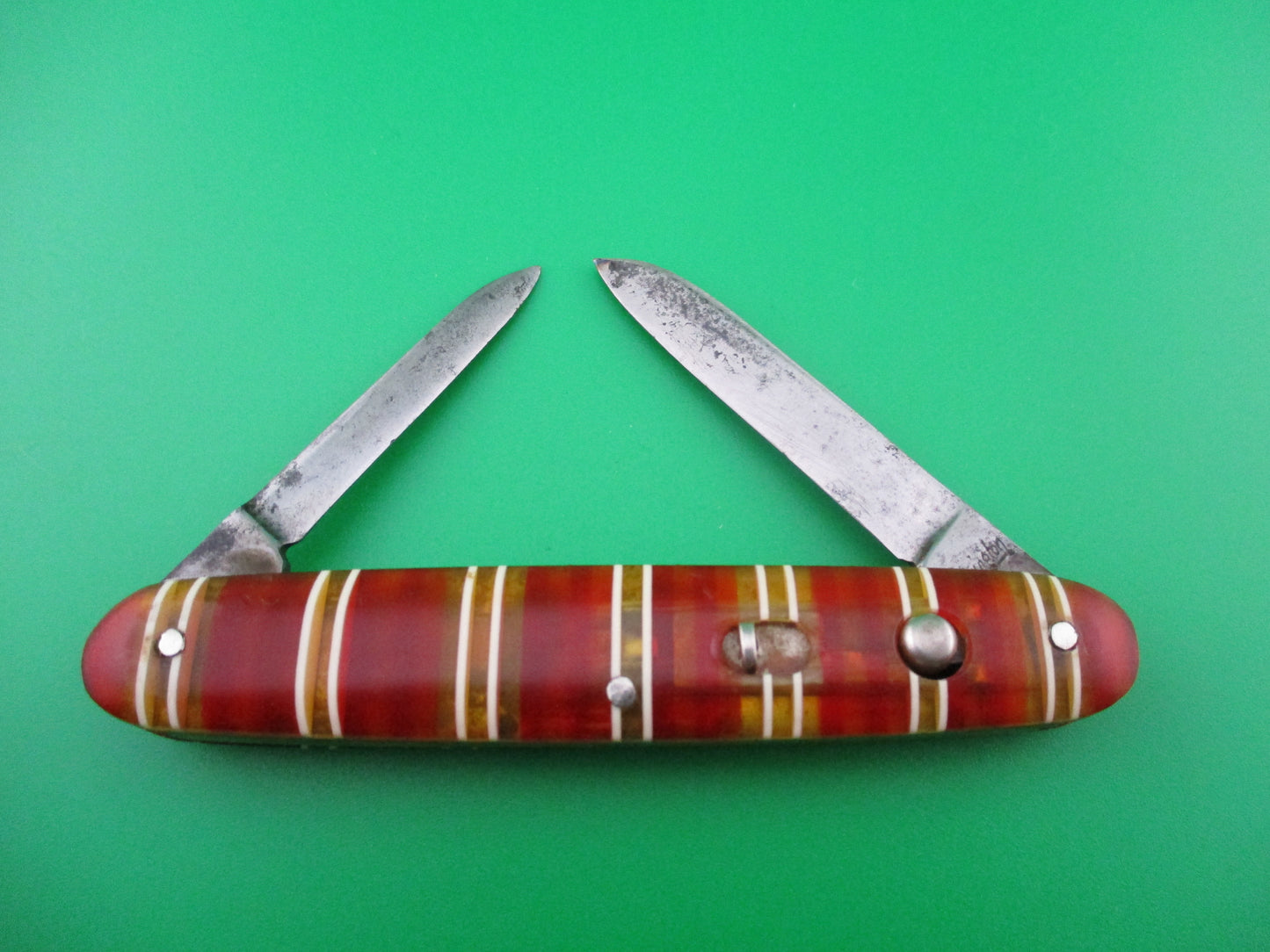 z Remington R8065 Candystripe double switchblade vintage