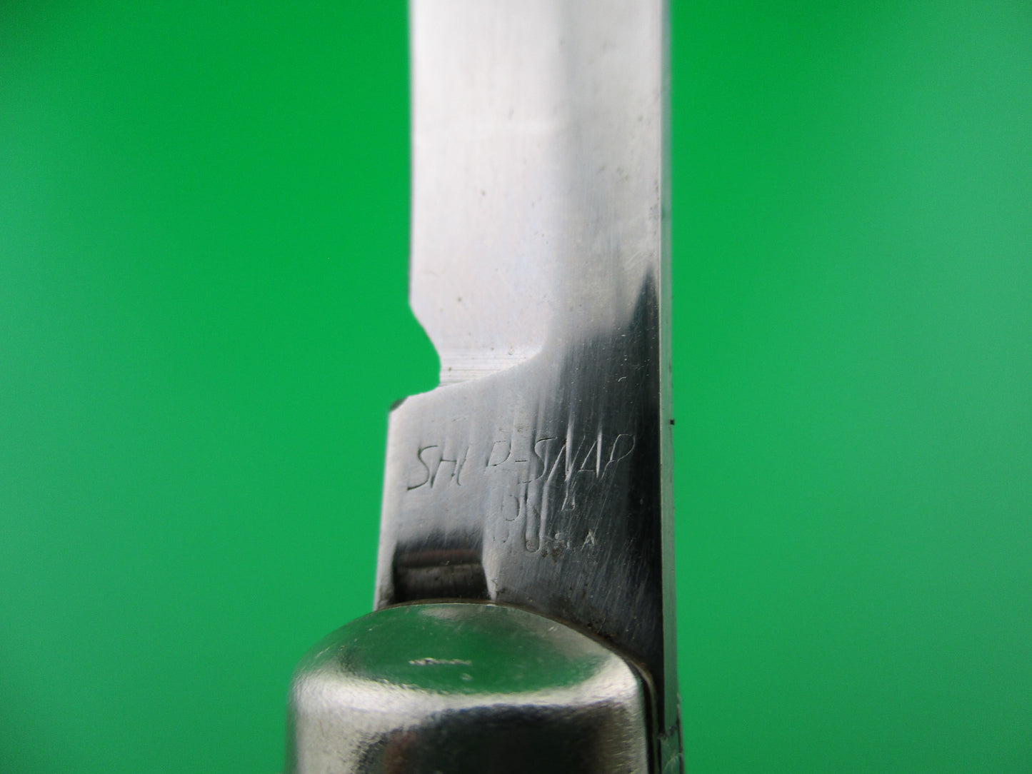 z Colonial SHUR-SNAP Bowtie White EX+ Gen 3 switchblade knife
