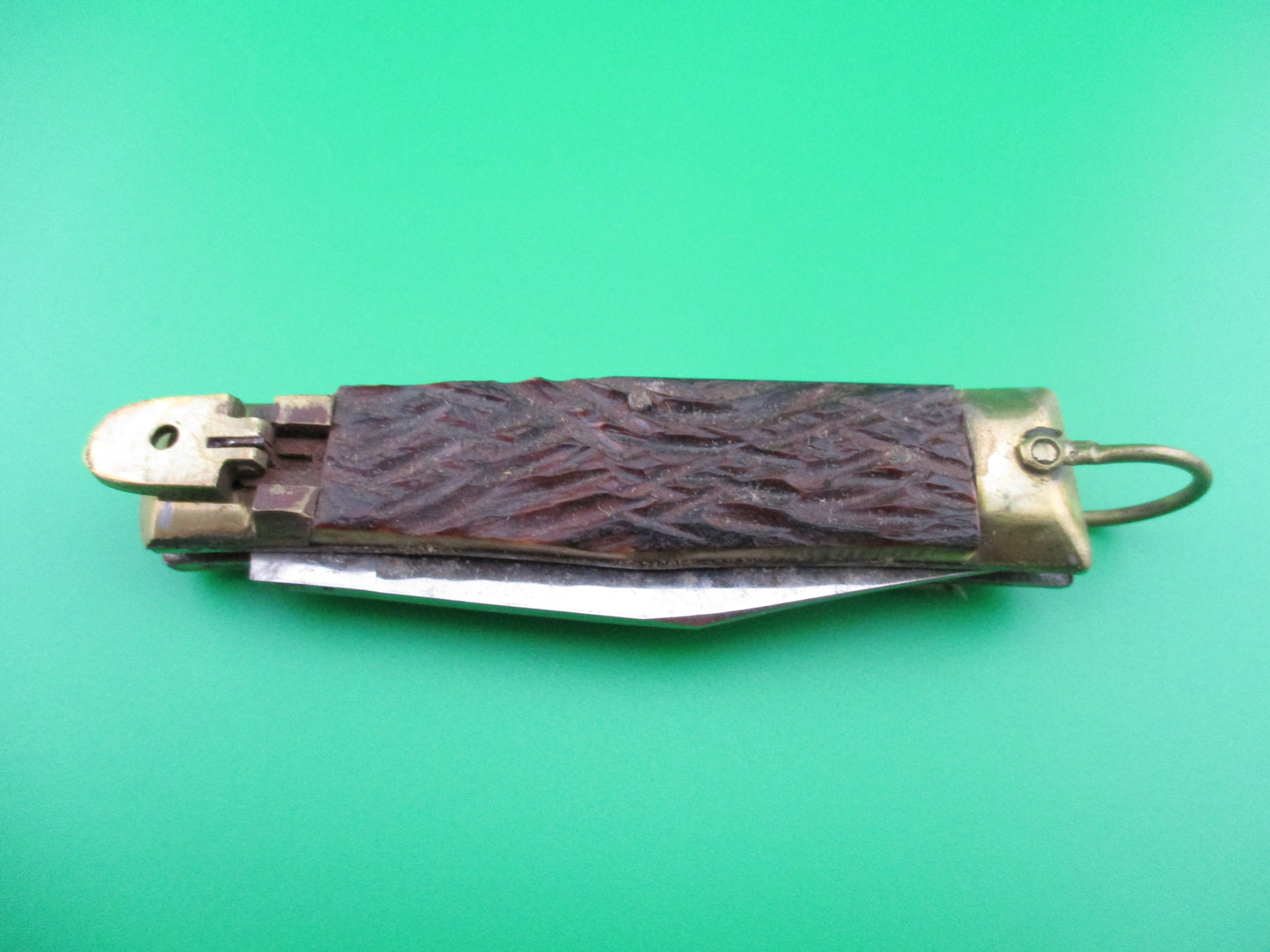 Murakami Japanese bone lever switchblade NOS in box