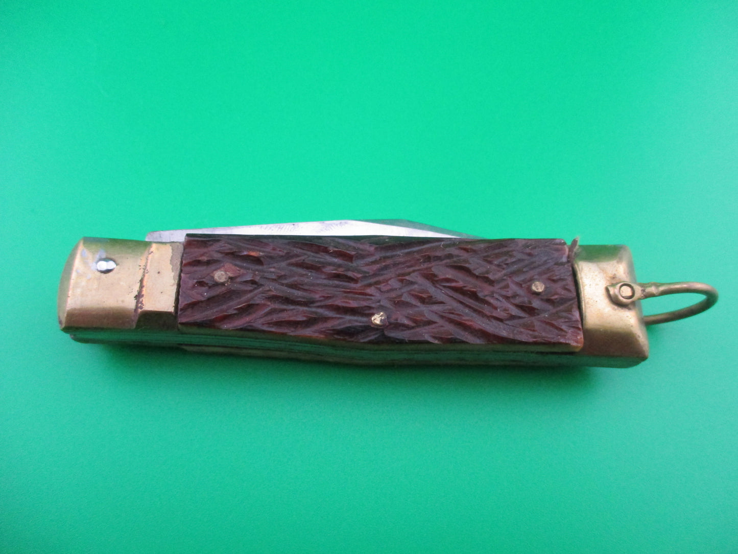 Murakami Japanese bone lever switchblade NOS in box
