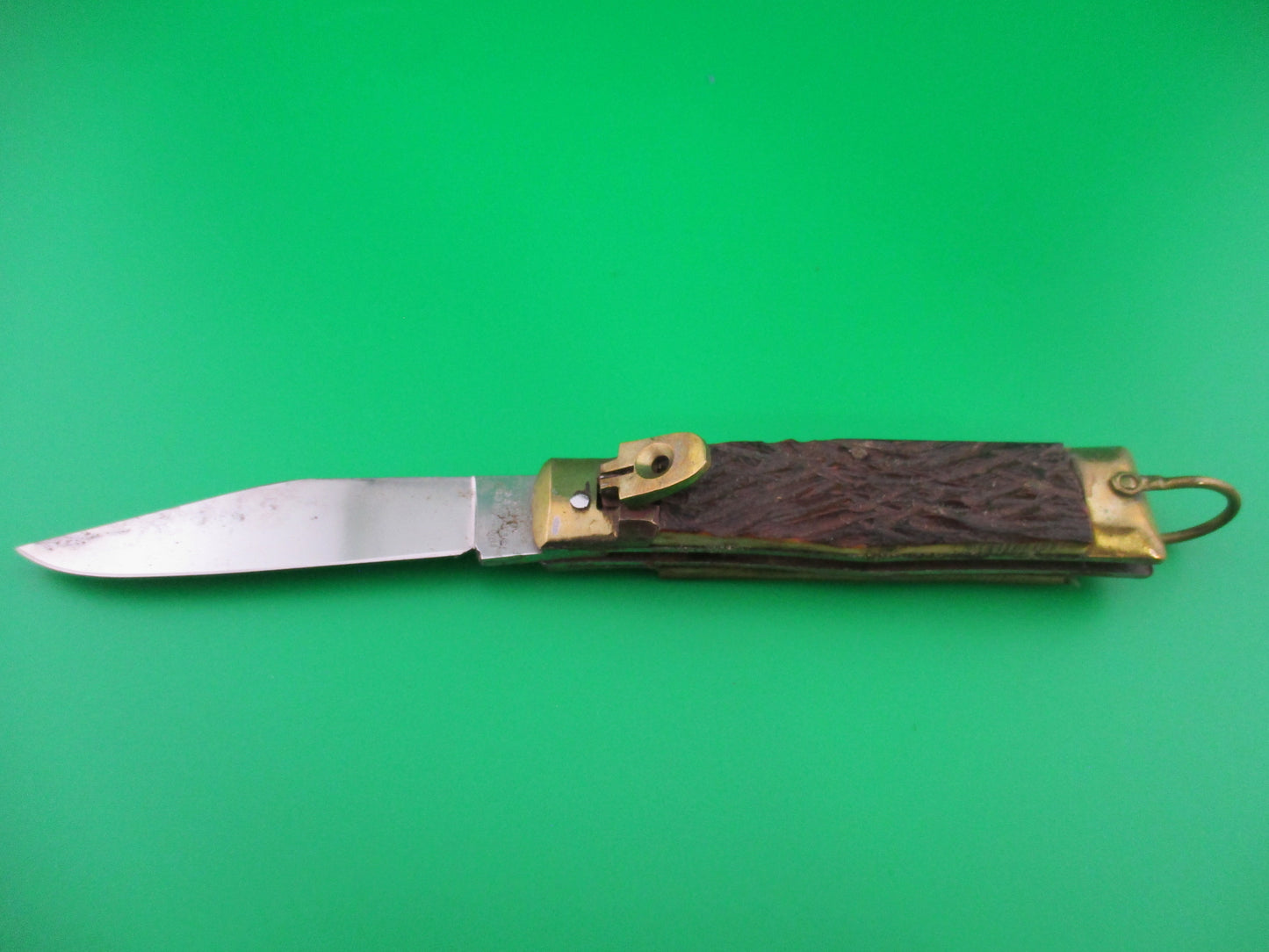 Murakami Japanese bone lever switchblade NOS in box