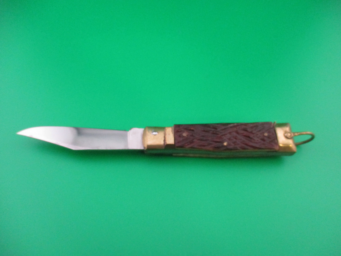 Murakami Japanese bone lever switchblade NOS in box