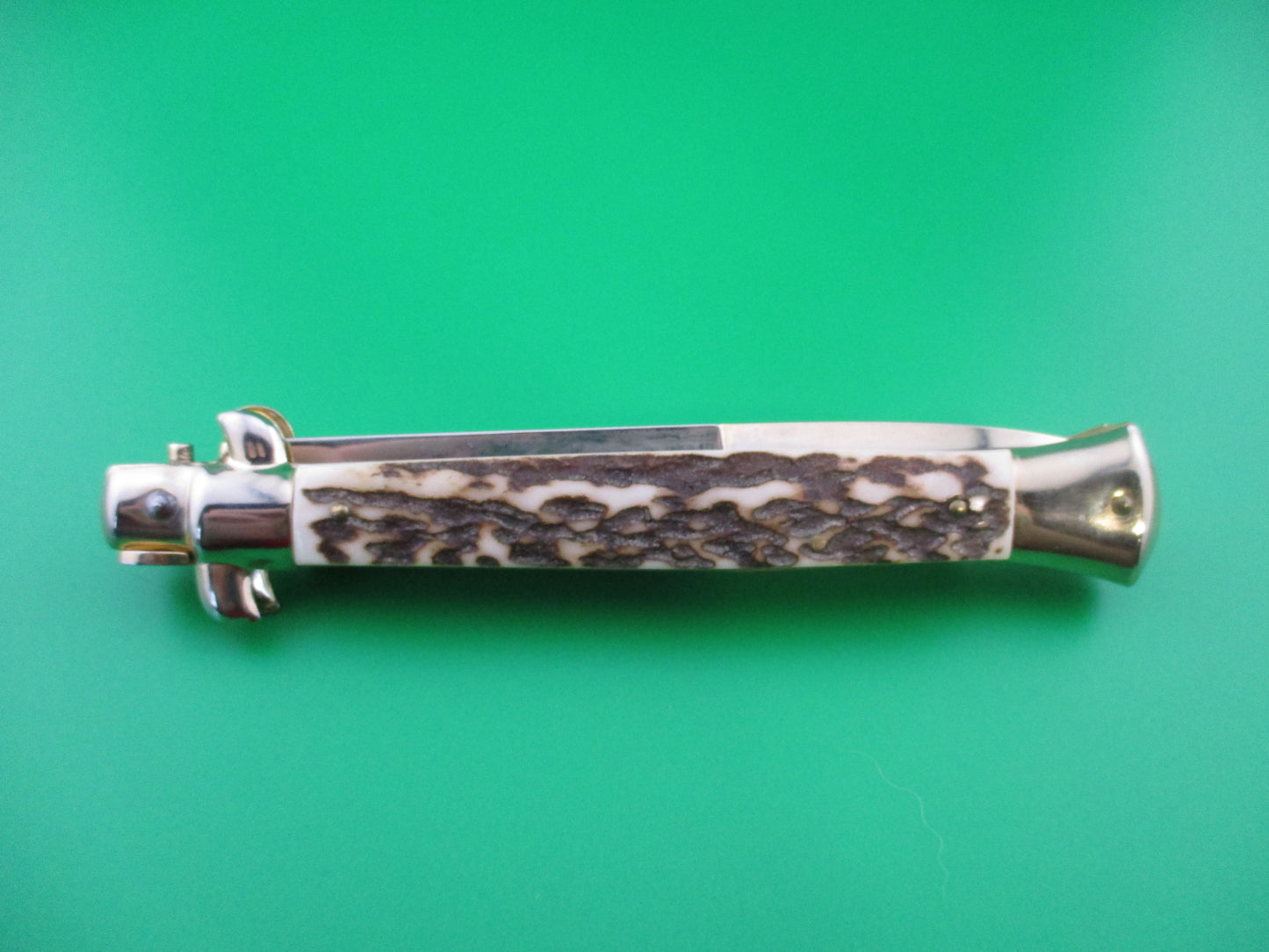 z Frank B 11 inch Gold plate Stag stiletto