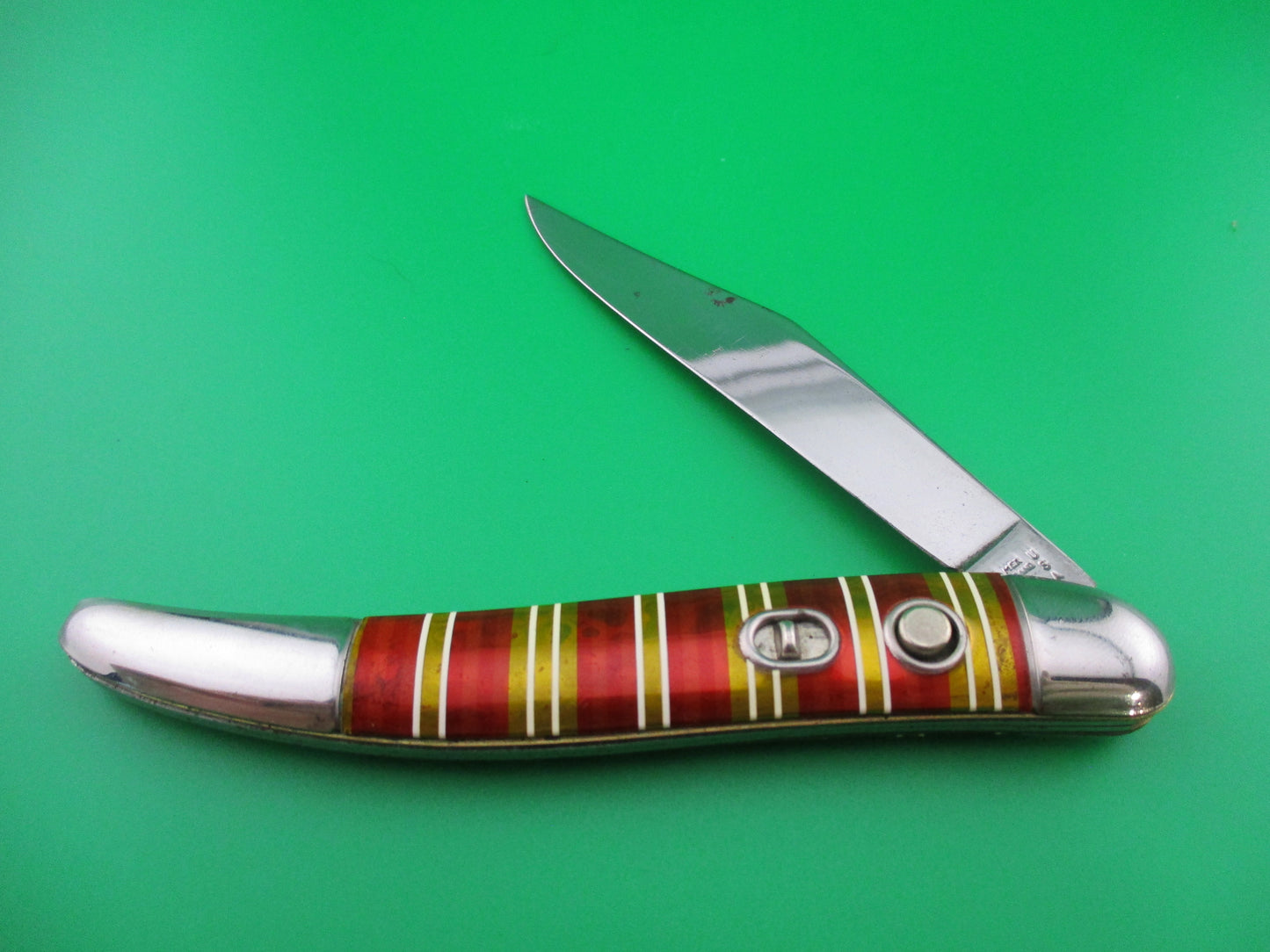 z Hammer Brand Imperial toothpick Candystripe vintage 1950s switchblade
