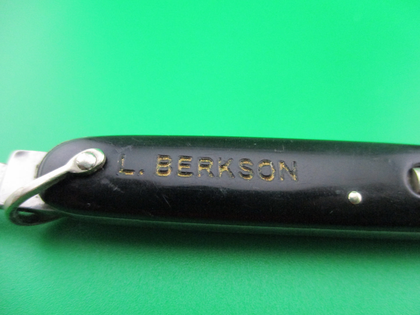 z Schrade Cut Co Small double black switchblade