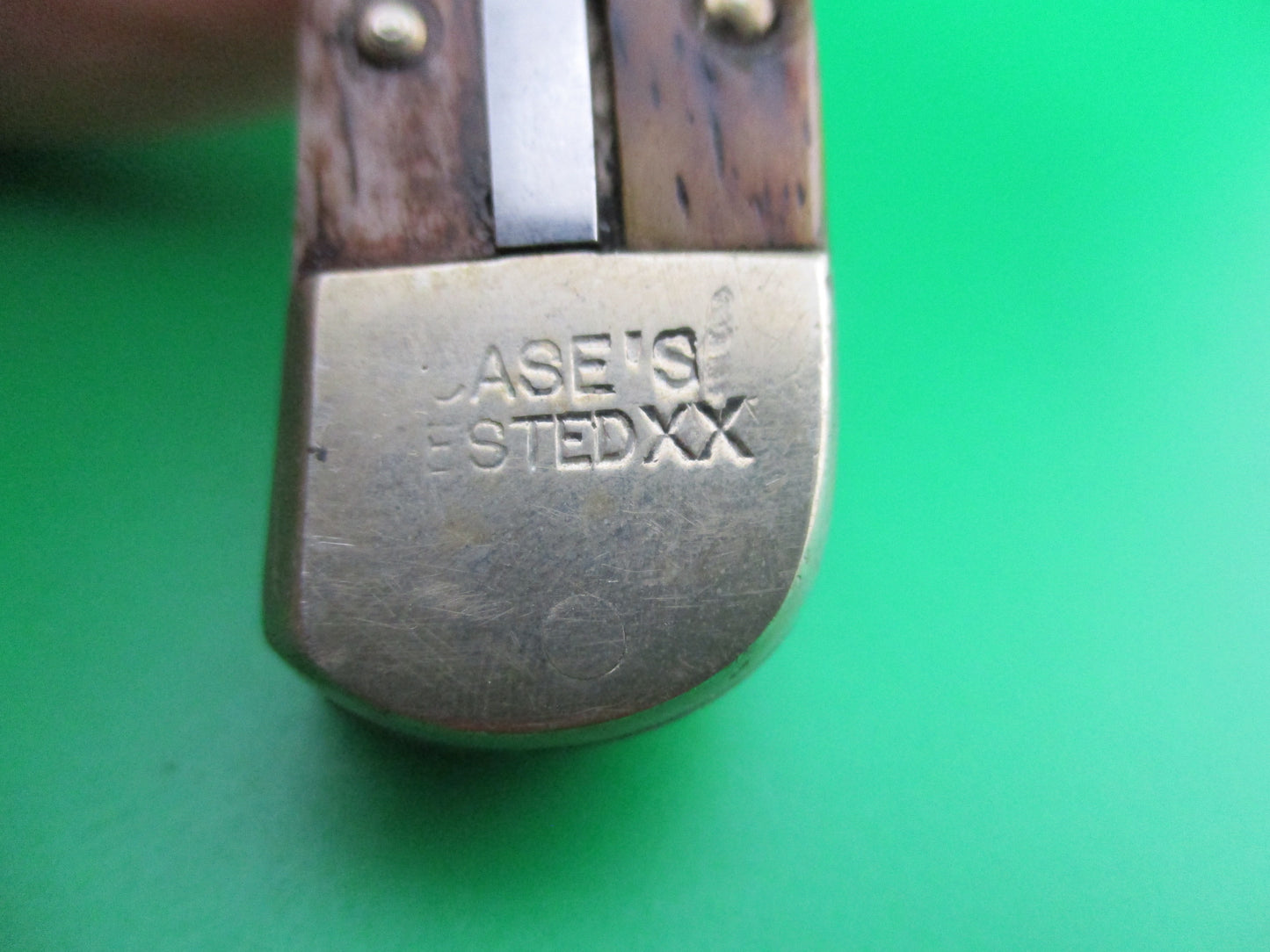z CASE TESTED XX 6161L Bone switchblade knife