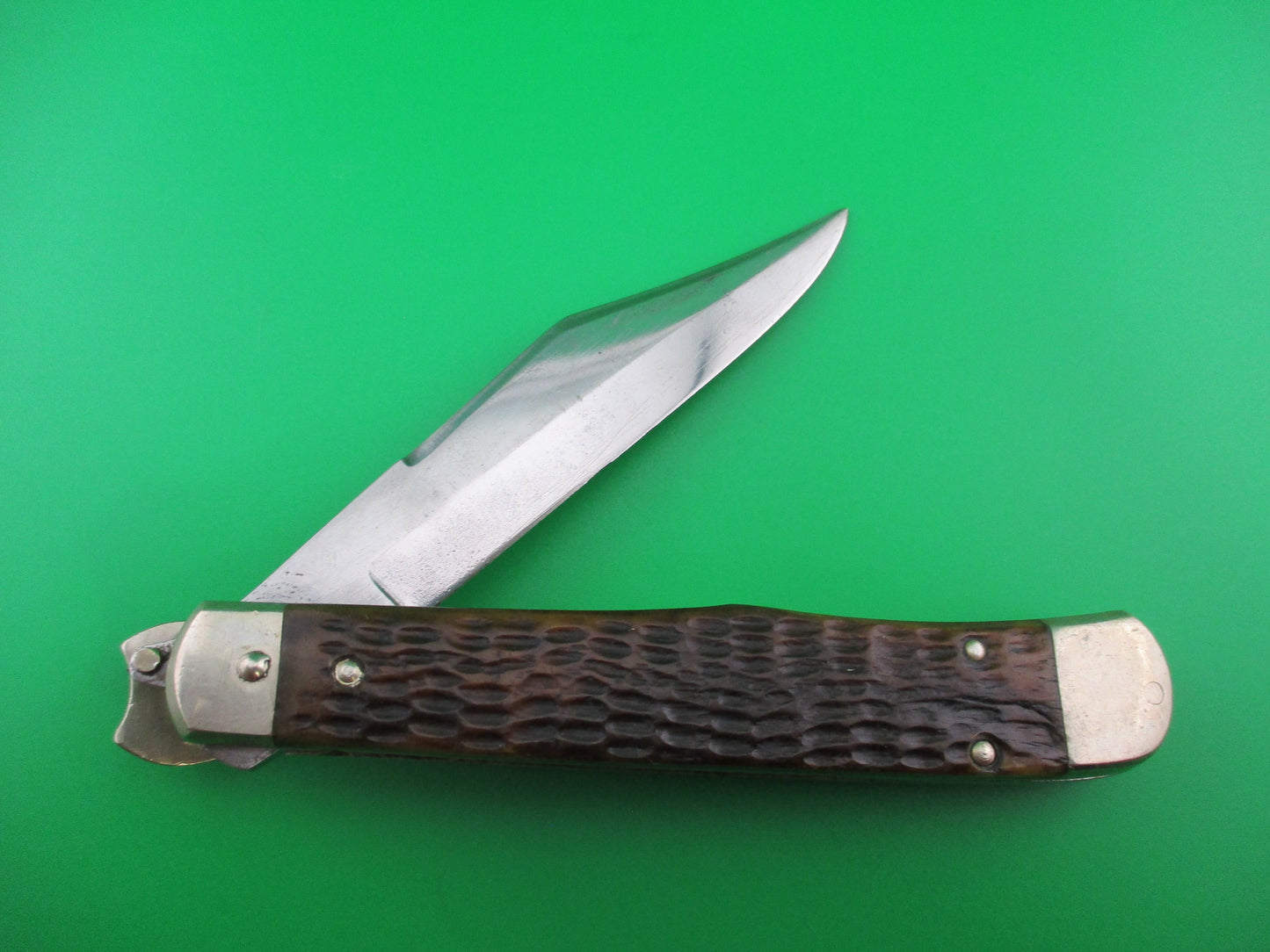 z CASE TESTED XX 6161L Bone switchblade knife
