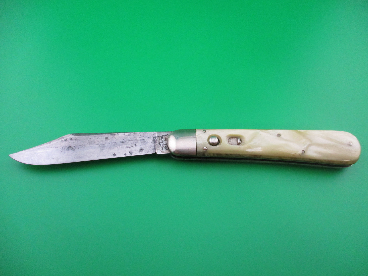 z Shapleigh Diamond Edge Hunter switchblade Marine Pearl
