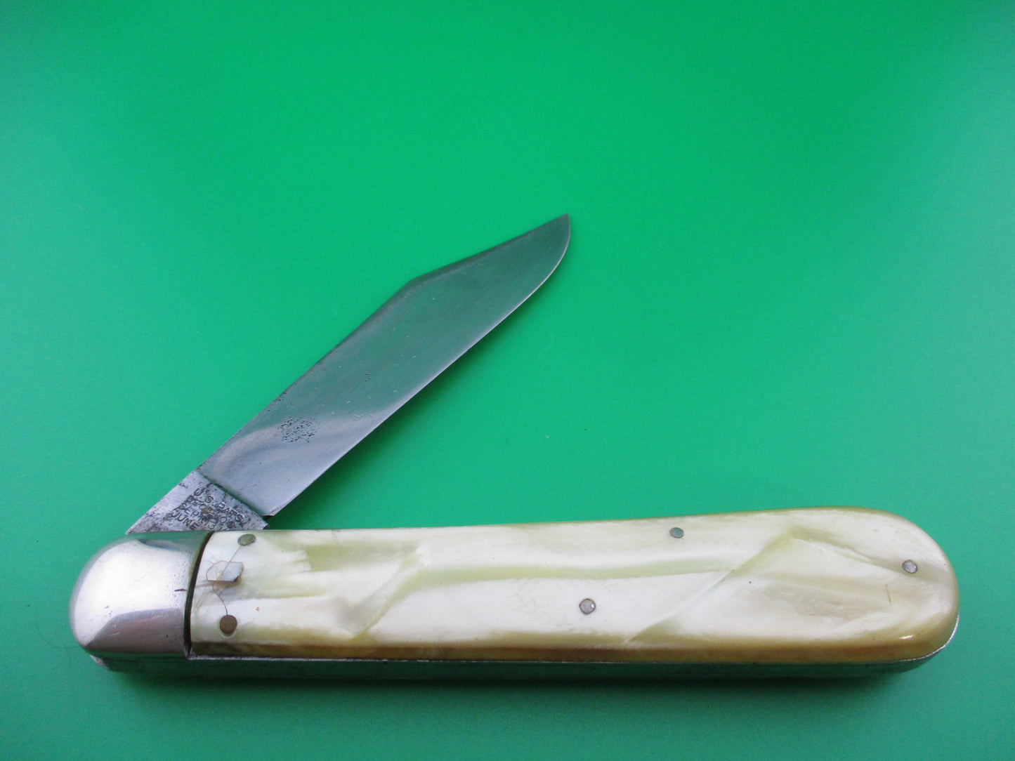 z Shapleigh Diamond Edge Hunter switchblade Marine Pearl