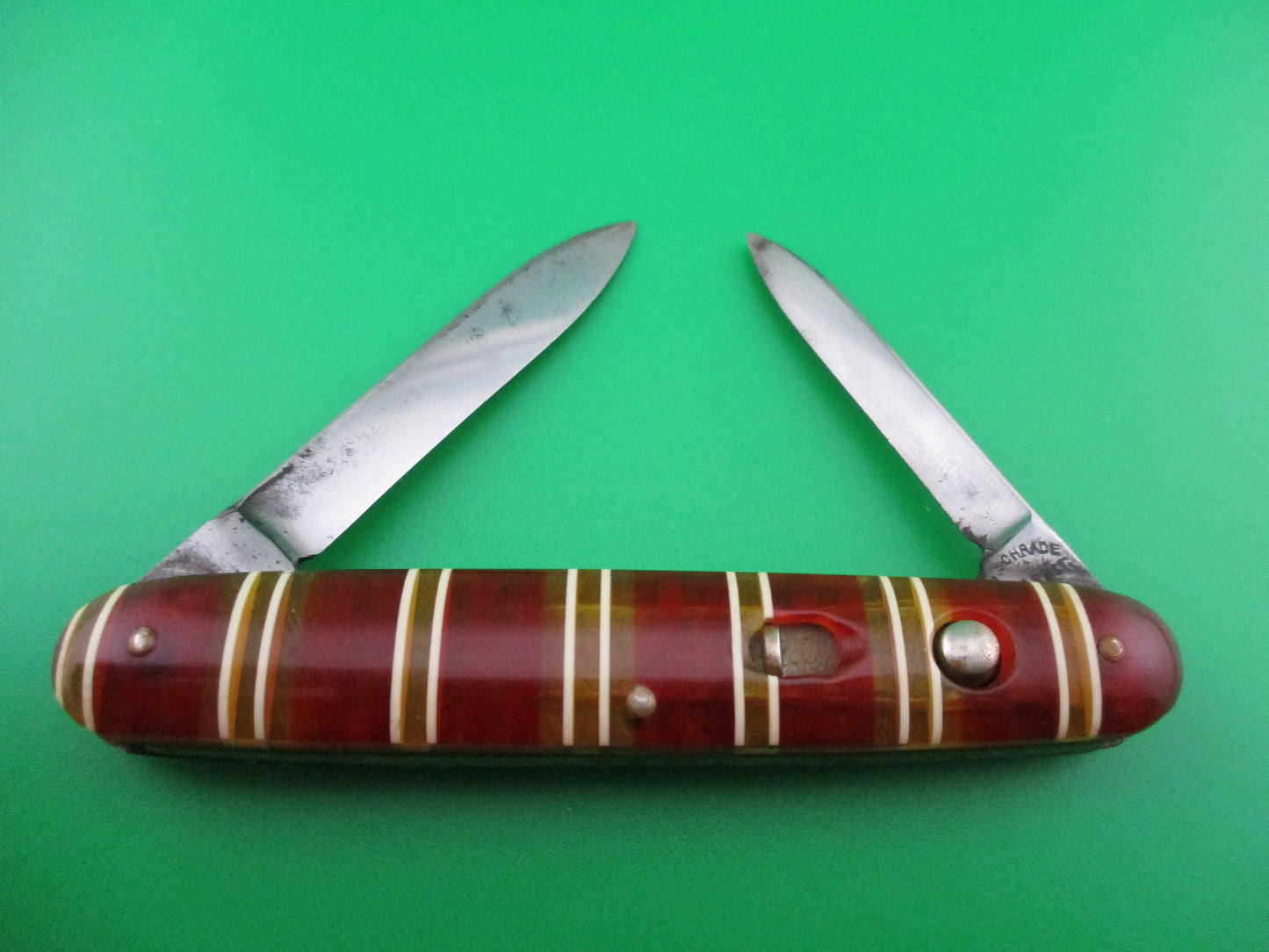 z Presto Double Candystripe automatic knife