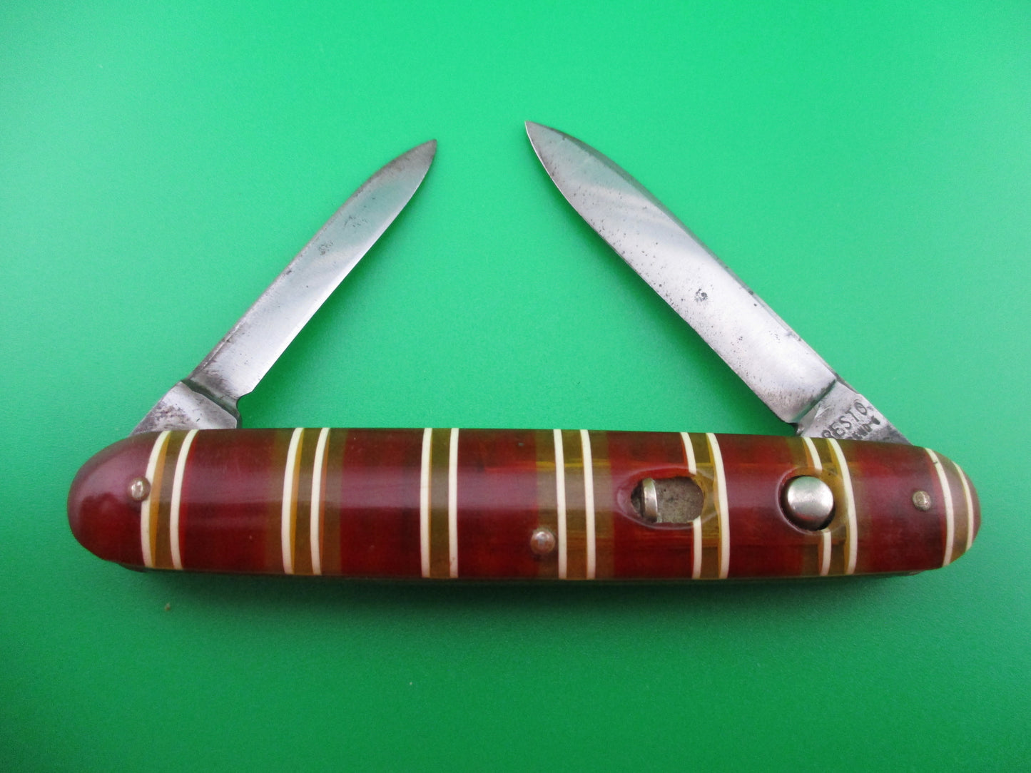 z Presto Double Candystripe automatic knife