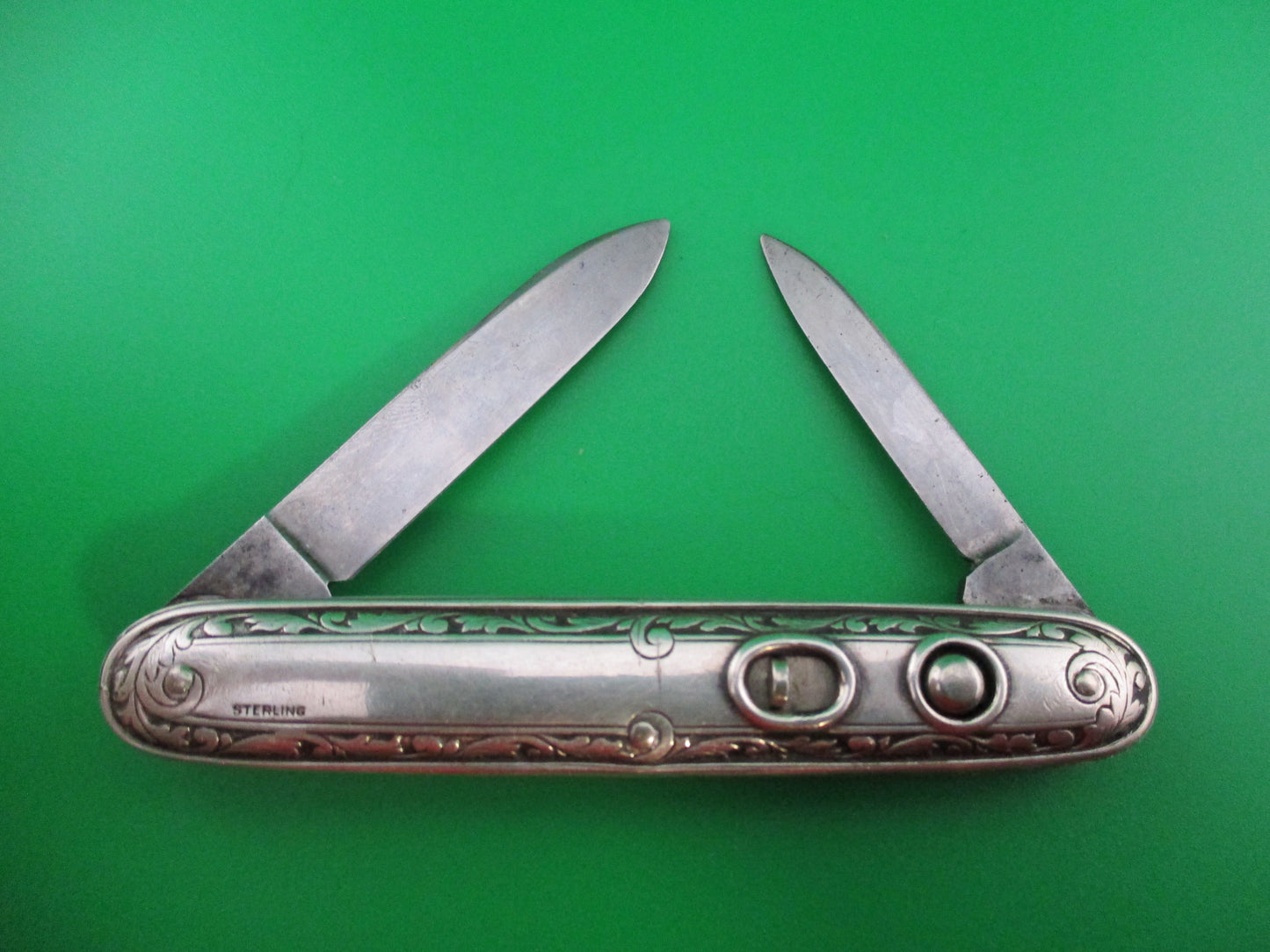 z Schrade Walden Sterling Double switchblade