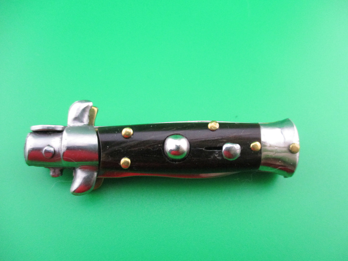 z Italian 12cm Stiletto Dark horn KRIS modern
